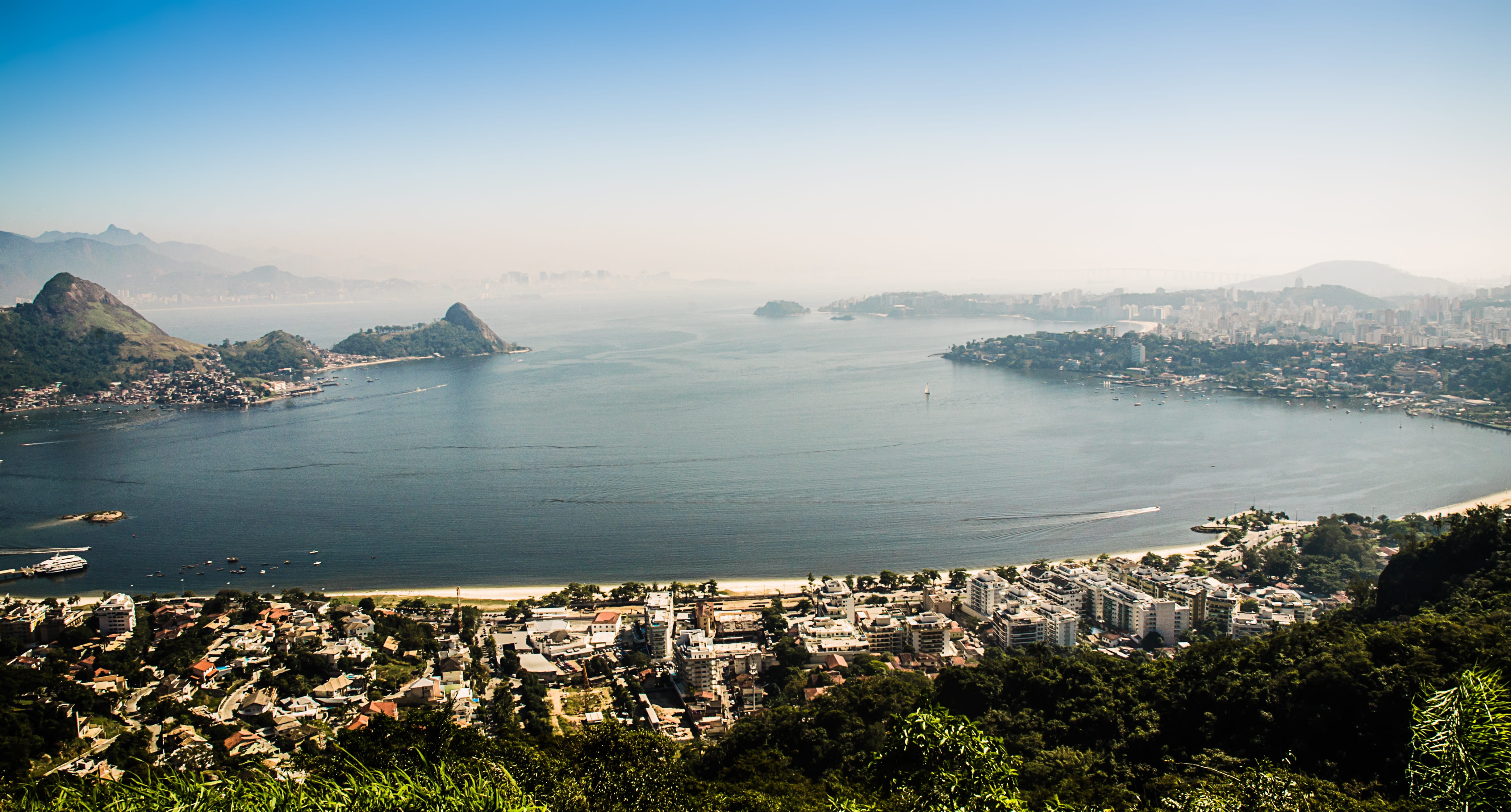 city, brazil, beauty in nature, architecture, Rio De Janeiro, nature, Olympics, city park, no people, travel destinations, tranquility, residential district, HD Wallpaper