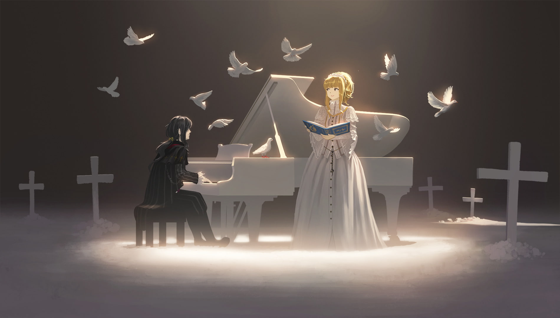 Sound Horizon, Elisabeth von Wettin, 720P, Anime, Märchen von Friedhof, HD Wallpaper