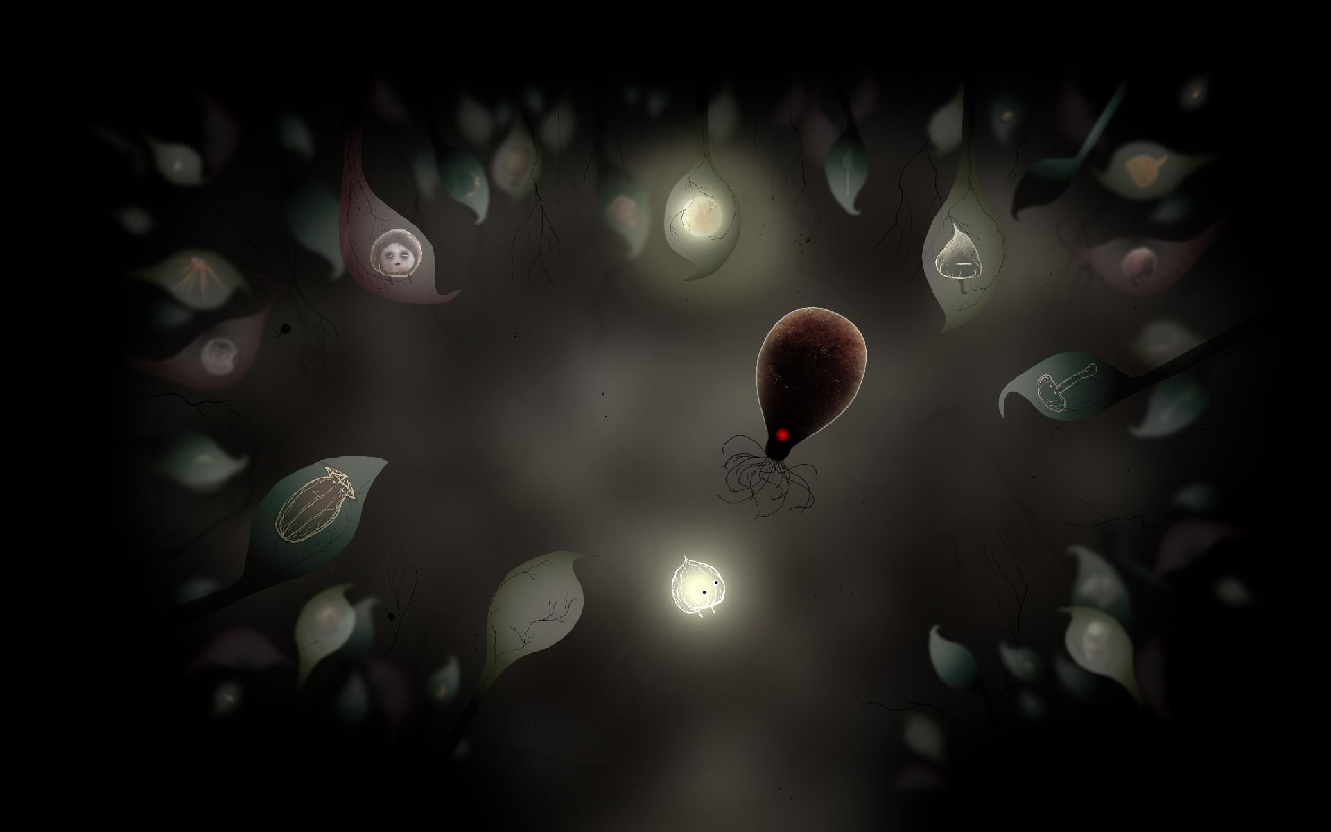 1080P, bokeh, point and click, botanicula, family, graphic, fantasy, adventure, HD Wallpaper