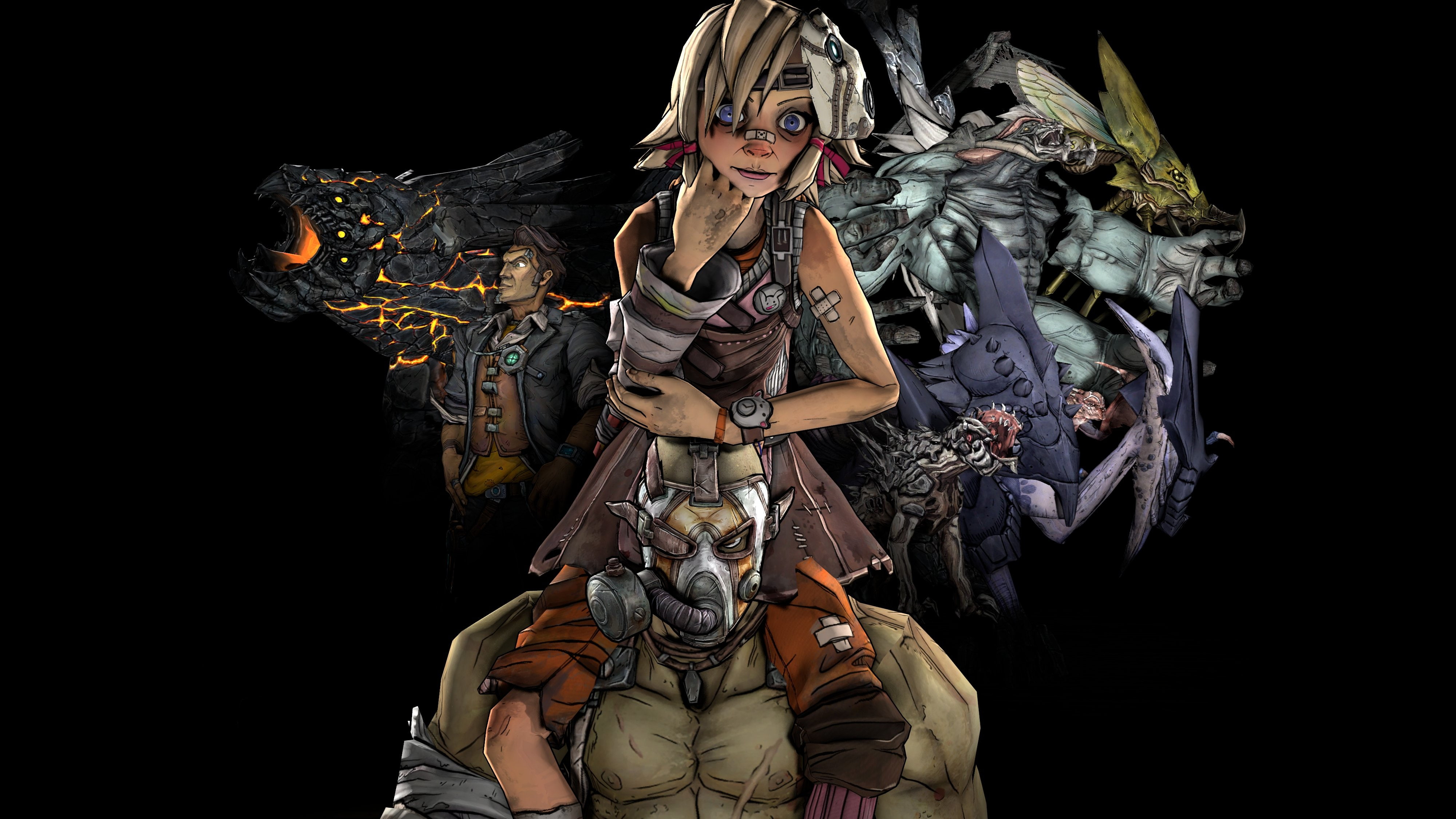 borderlands, adventure, tales from the borderlands, sci fi, point and click, 4K, HD Wallpaper