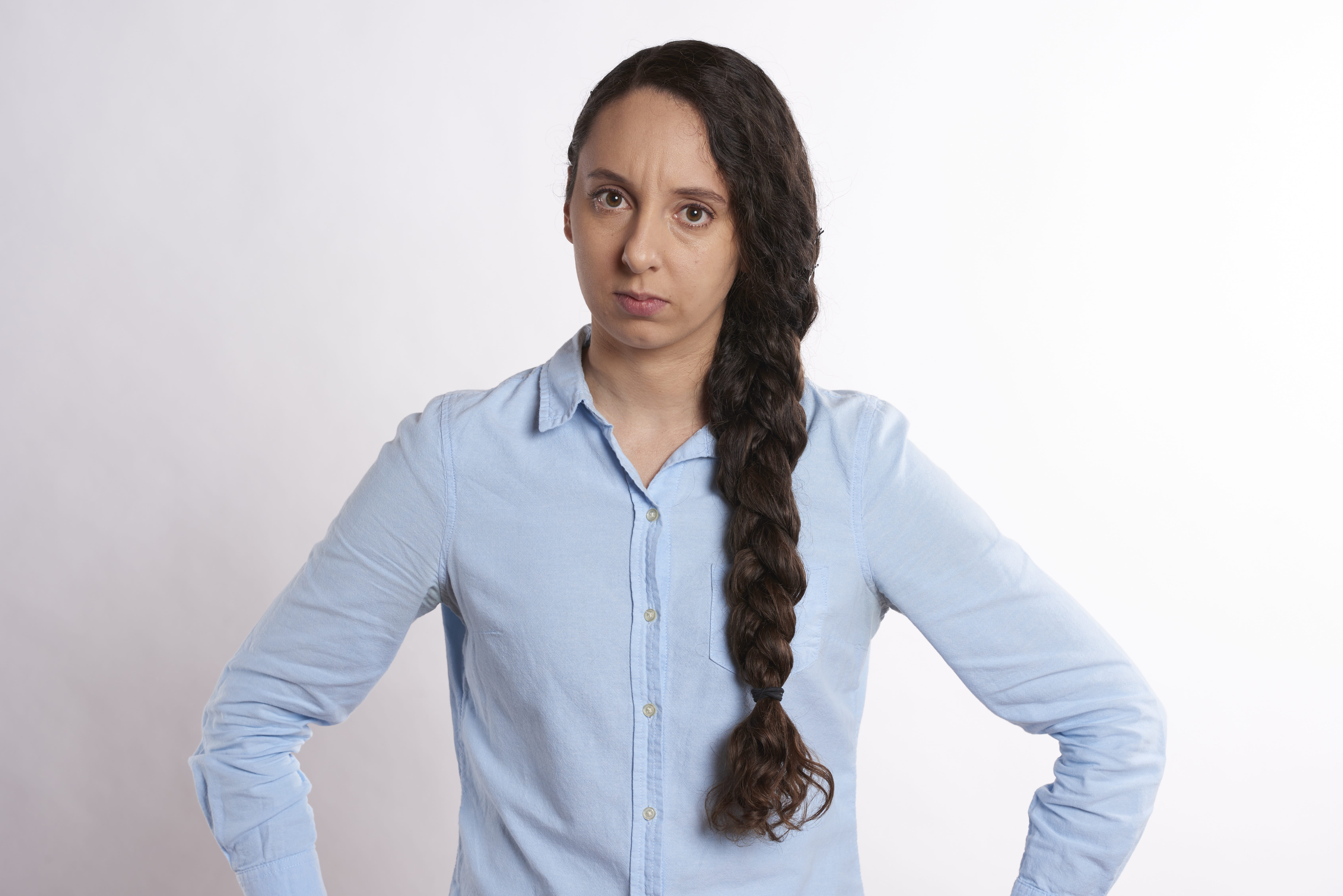 company, copy space, work, corporate, employee, waist up, career, cut out, success, young adult, negative, long hair, standing, casual clothing, professional, HD Wallpaper