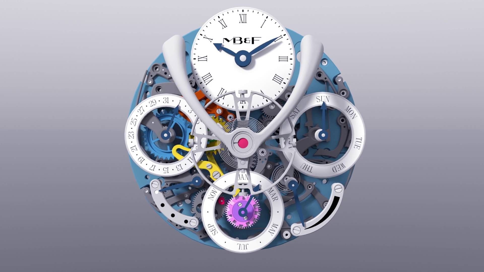 luxury, 1080P, metal, clock, minute hand, directly above, close-up, detail, watch, number, gear, jewelry, instrument of time, shape, technology, indoors, HD Wallpaper