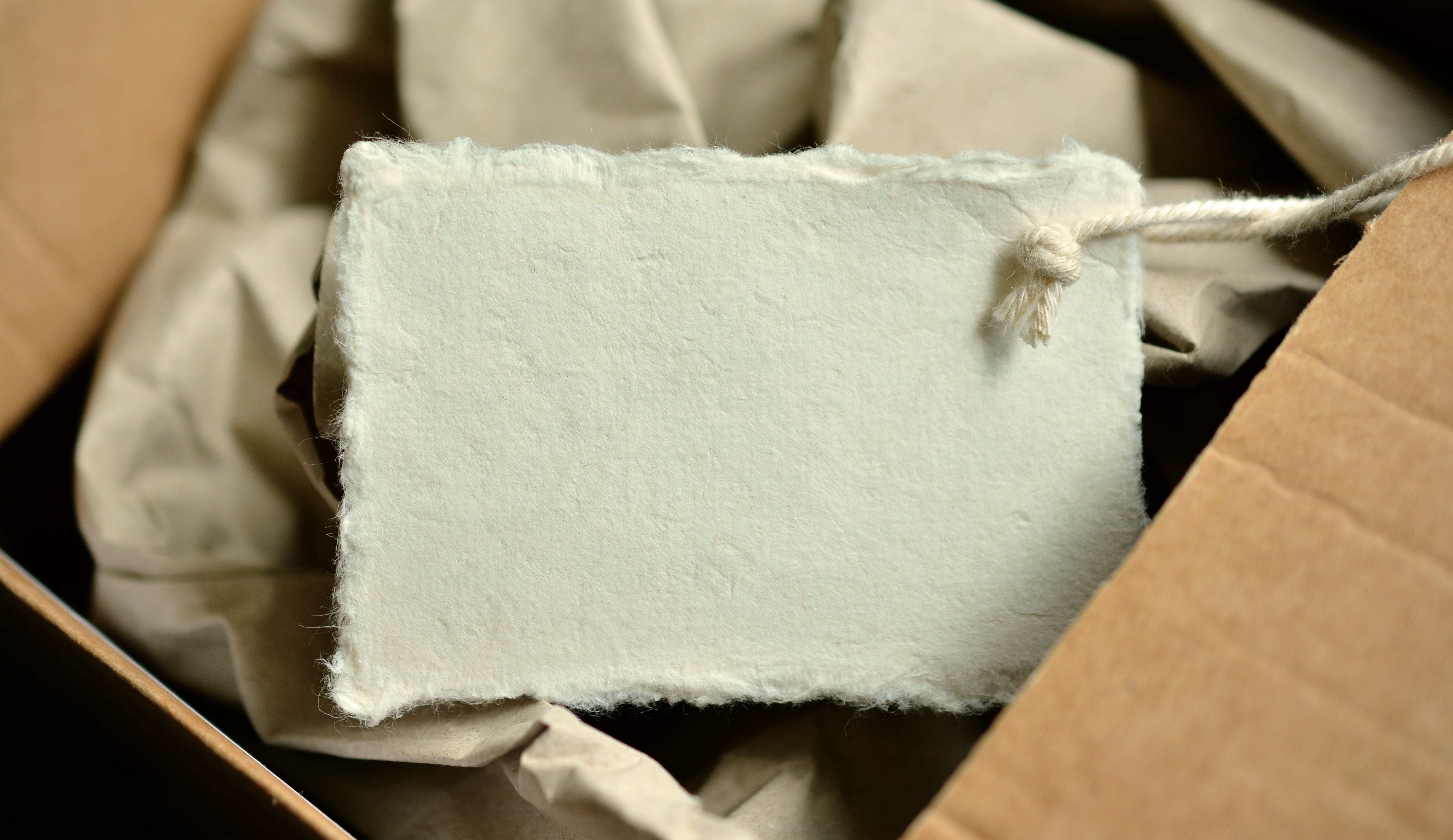 rag, made, text box, close-up, white color, pack, food, gift, container, box, packaging, gift tags, brown, focus on foreground, no people, package, cardboard, HD Wallpaper
