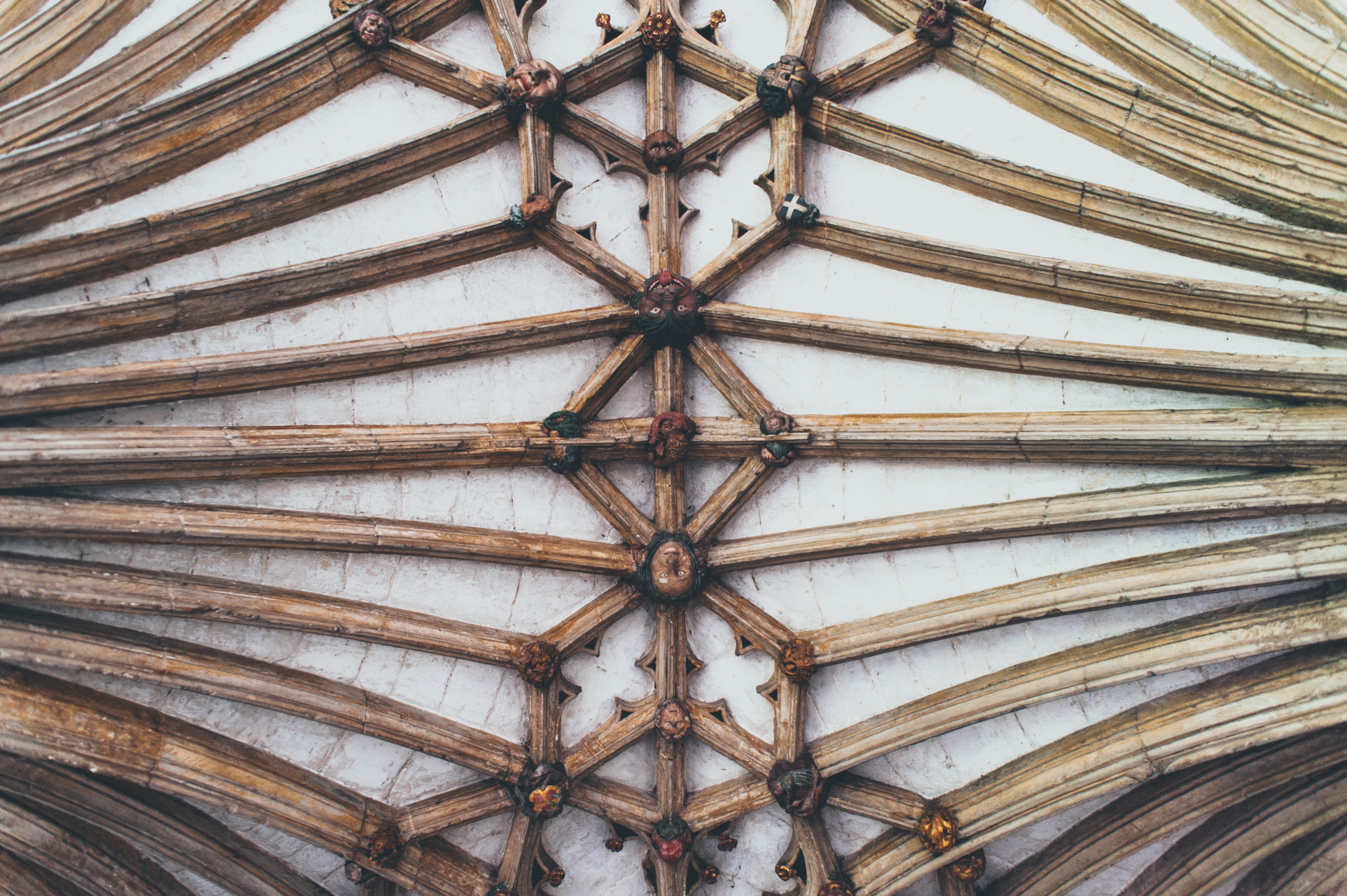 close-up, low angle view, full frame, architecture, art and craft, wooden, design, day, pattern, interior, backgrounds, no people, photography, wood - material, HD Wallpaper