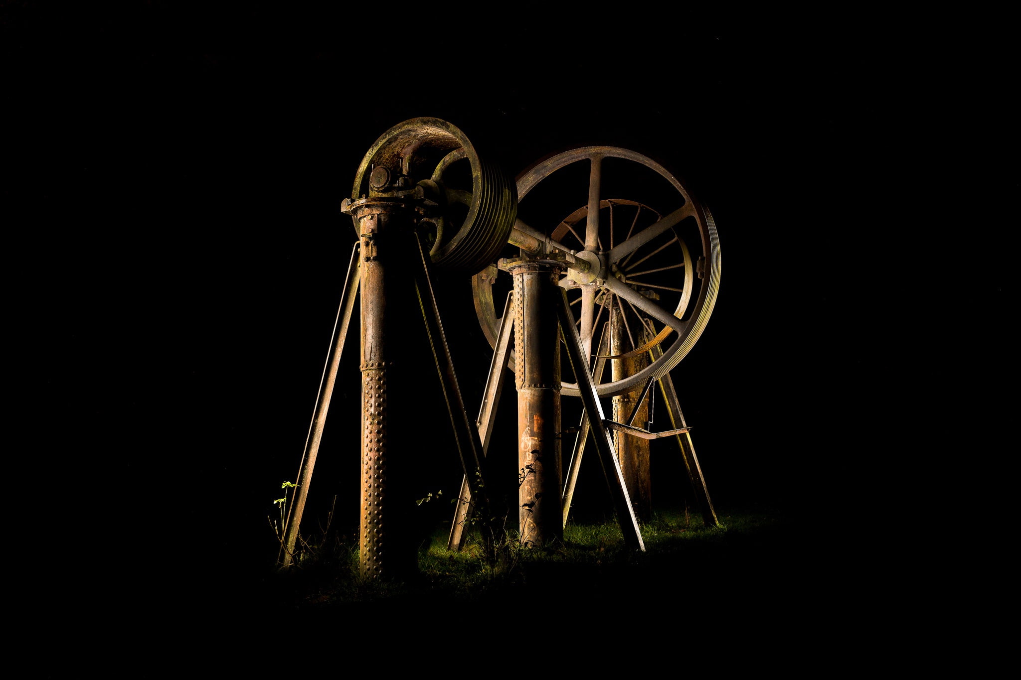 1080P, background, mechanism, Cog, HD Wallpaper