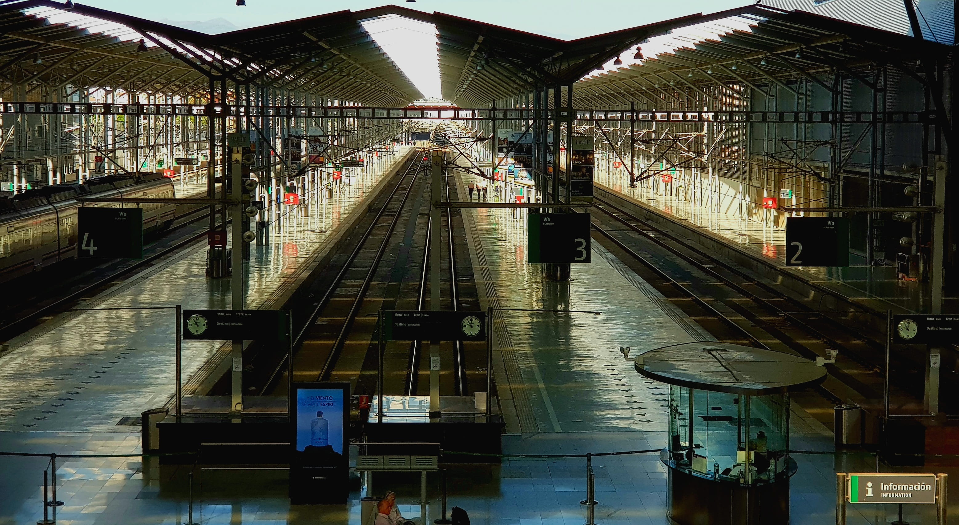 mode of transportation, track, built structure, no people, indoors, transportation, railroad track, high angle view, peña, arrivals, train - vehicle, wish, HD Wallpaper