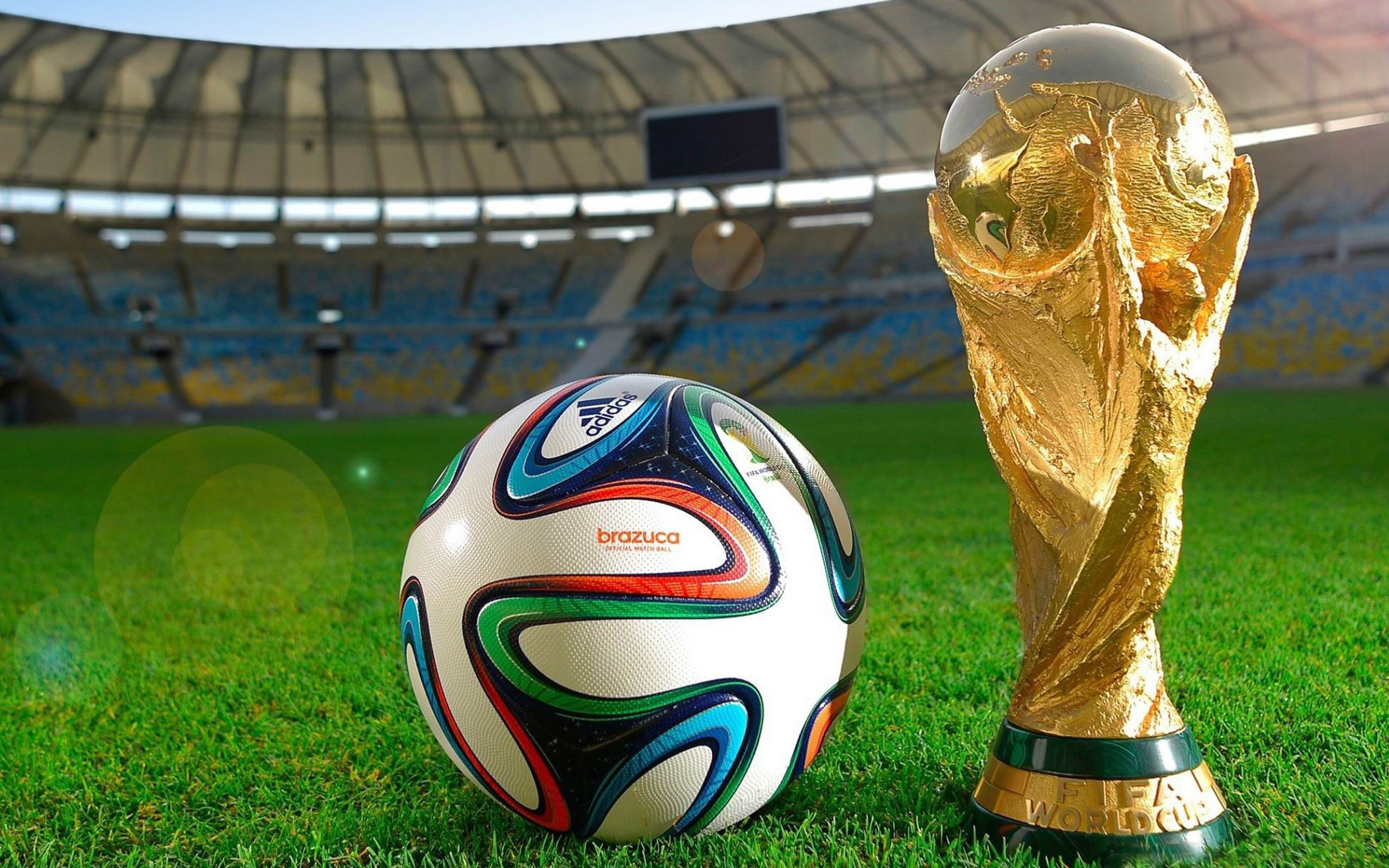 colored, day, close-up, art and craft, grass, th, gold, fifa, trophy, focus on foreground, food and drink, glass, green color, male likeness, team sport, HD Wallpaper
