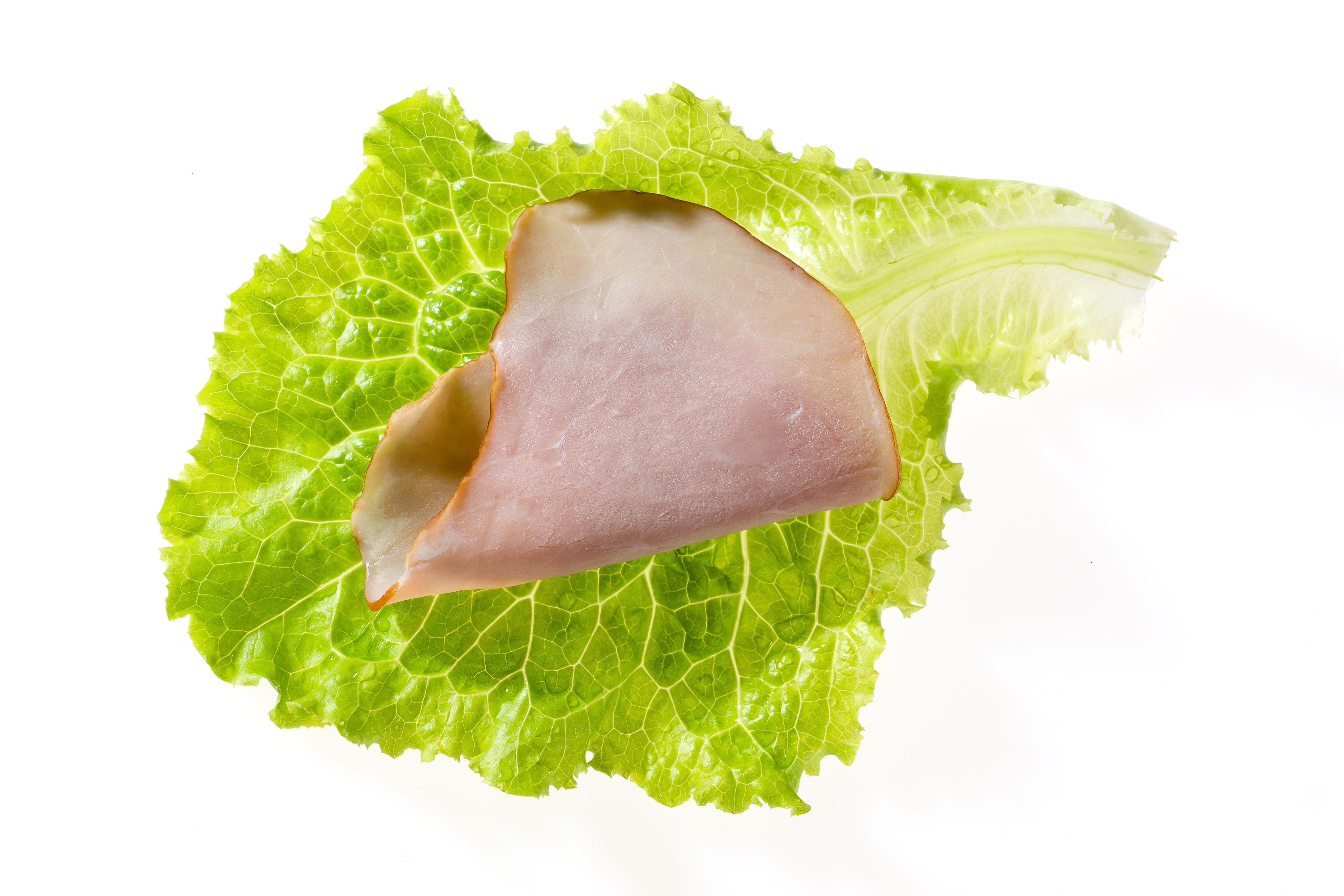 lifestyle, nutrition, dinner, no people, taste, plant part, eating, green Color, ready-to-eat, mint Leaf - Culinary, healthy food, cut out, Ham, healthy eating, HD Wallpaper