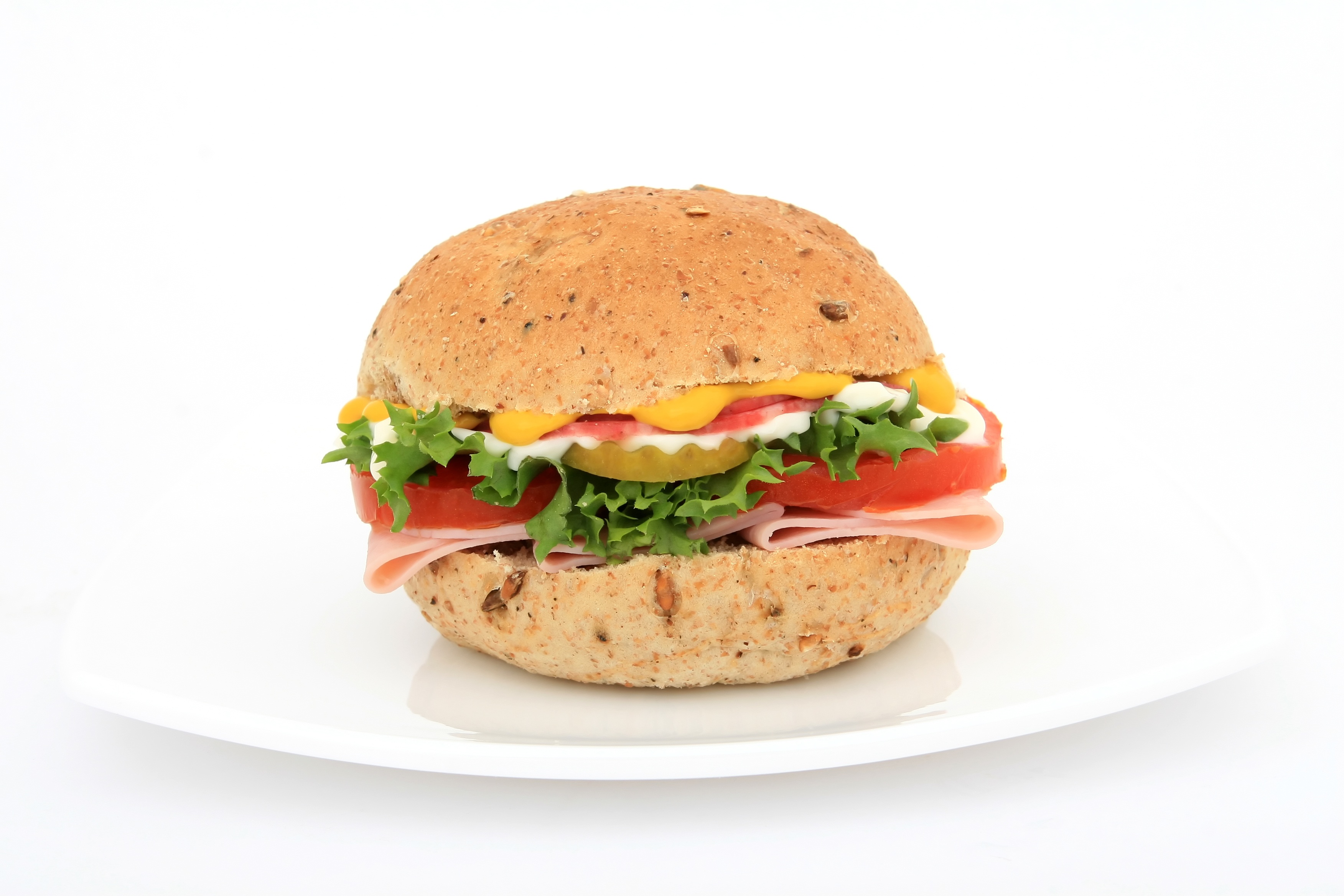 macro, health, slimming, fruit, calories, 2K, food and drink, diet, hamburger, vegetable, snack, brown, bread, nutrition, lettuce, color, slim, loaded, HD Wallpaper