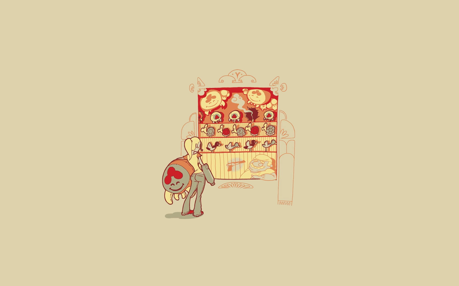 samus, video games, plush, metroid, 1080P, toy, hd, HD Wallpaper