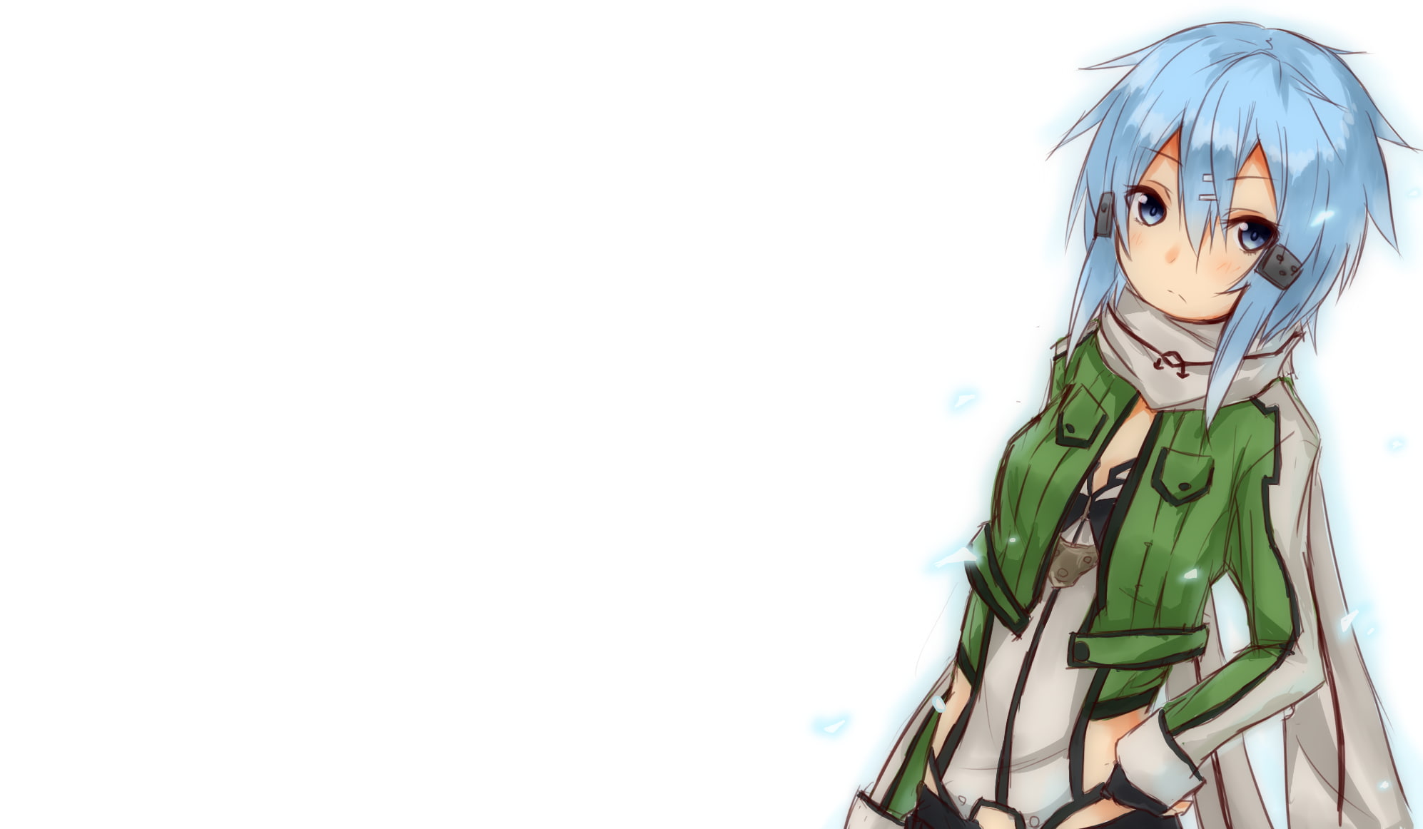 Gun Gale Online, Sword Art Online, 1080P, anime girls, Asada Shino, HD Wallpaper