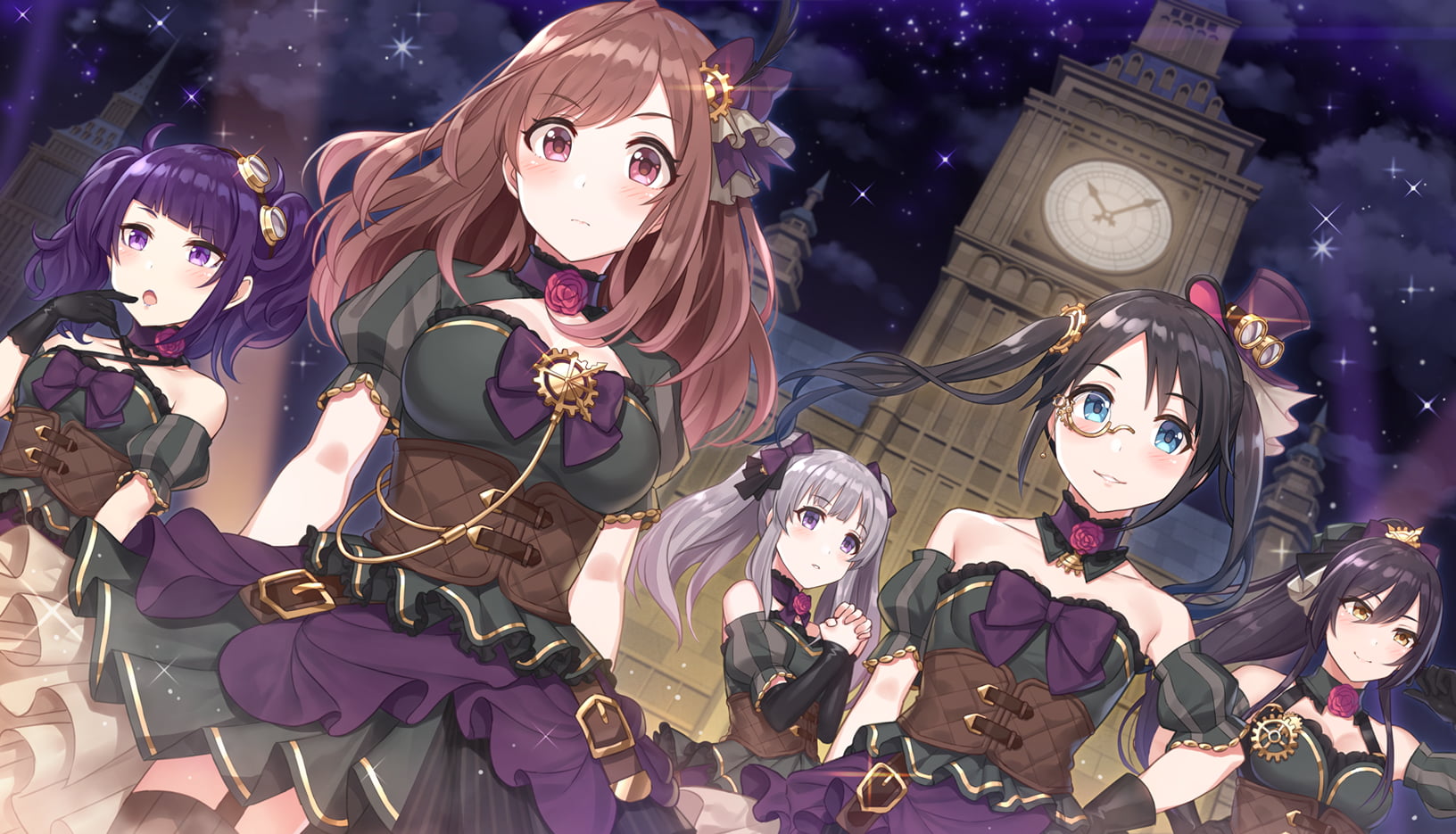 720P, anime, anime girls, The Idolmaster: Shiny Colors, HD Wallpaper