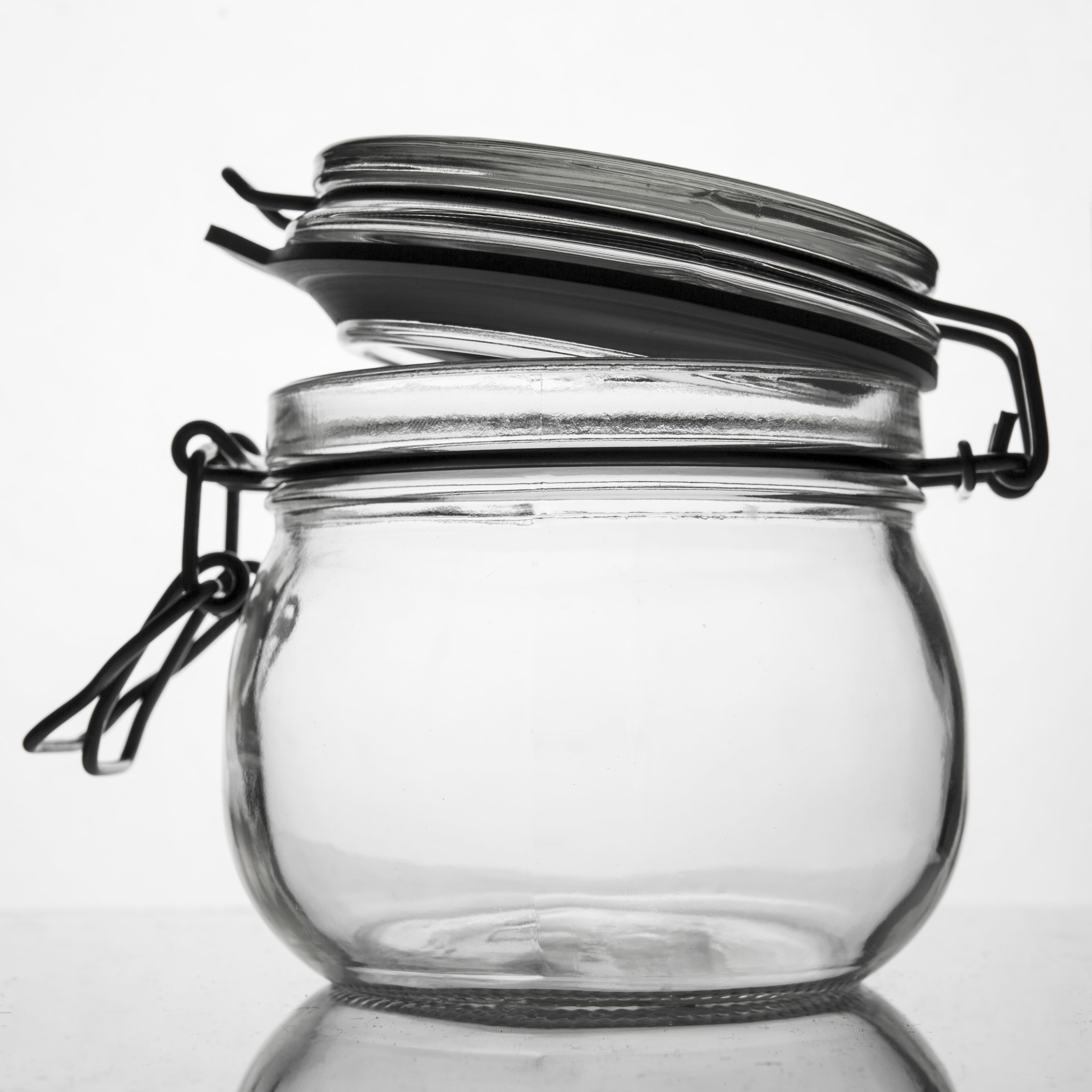 product, lid, close-up, object, flash, no people, wellbeing, still life, container, kitchen, clear, focus on foreground, glass, table, jar, white background, Phone HD Wallpaper