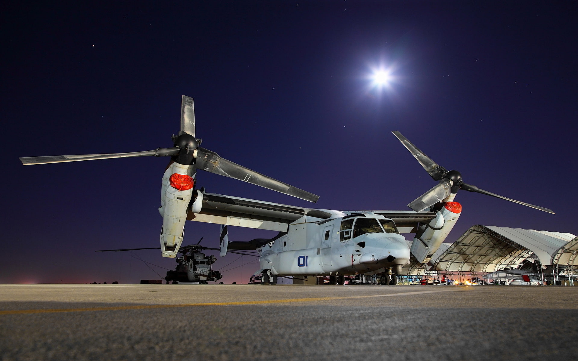 1080P, Military Helicopters, Bell Boeing V-22 Osprey, Bell V-22 Osprey, HD Wallpaper