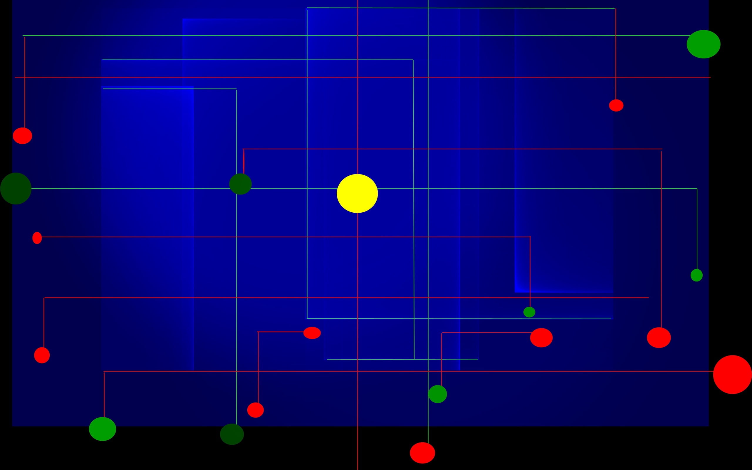 nightlife, computer monitor, backgrounds, indoors, abstract, number, shape, motion, blue, no People, 2K, vector, graph, multicolored, circles, studio shot, HD Wallpaper