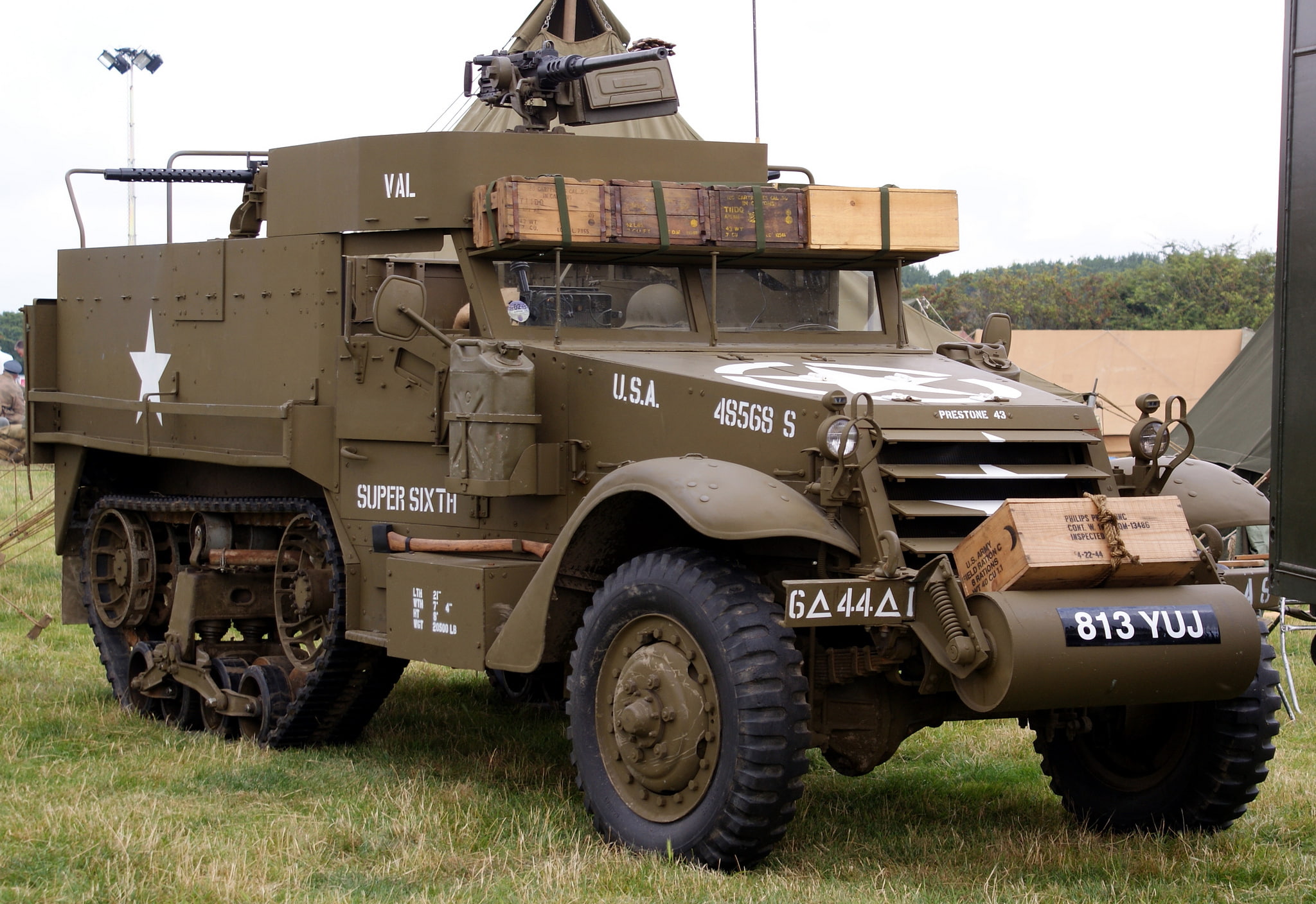 1080P, M3 Half-track, Armoured Fighting Vehicle, HD Wallpaper