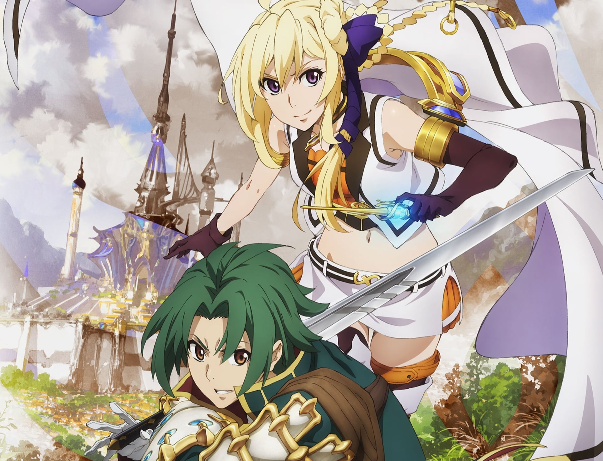 Record of Grancrest War, Siluca Meletes, 1080P, Anime, Theo Cornaro, HD Wallpaper