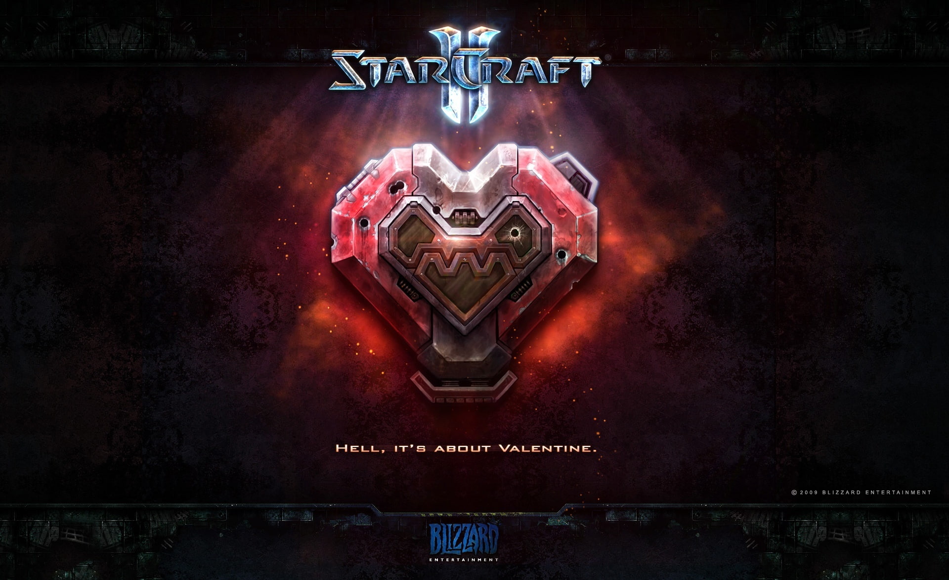western script, text, red, terran, metal, no people, technology, Games, Starcraft, representation, close-up, script, illuminated, blizzard, wall - building feature, HD Wallpaper