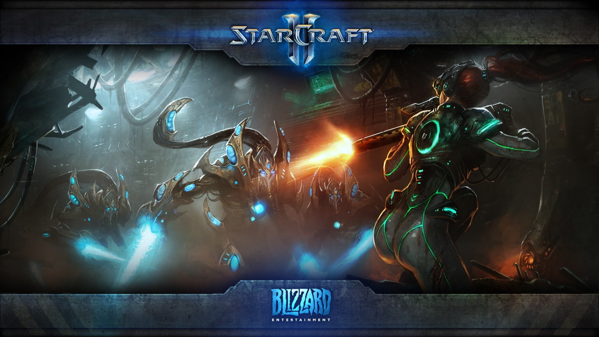 Protoss, Terrans, starcraft, 1080P, Zelote, HD Wallpaper