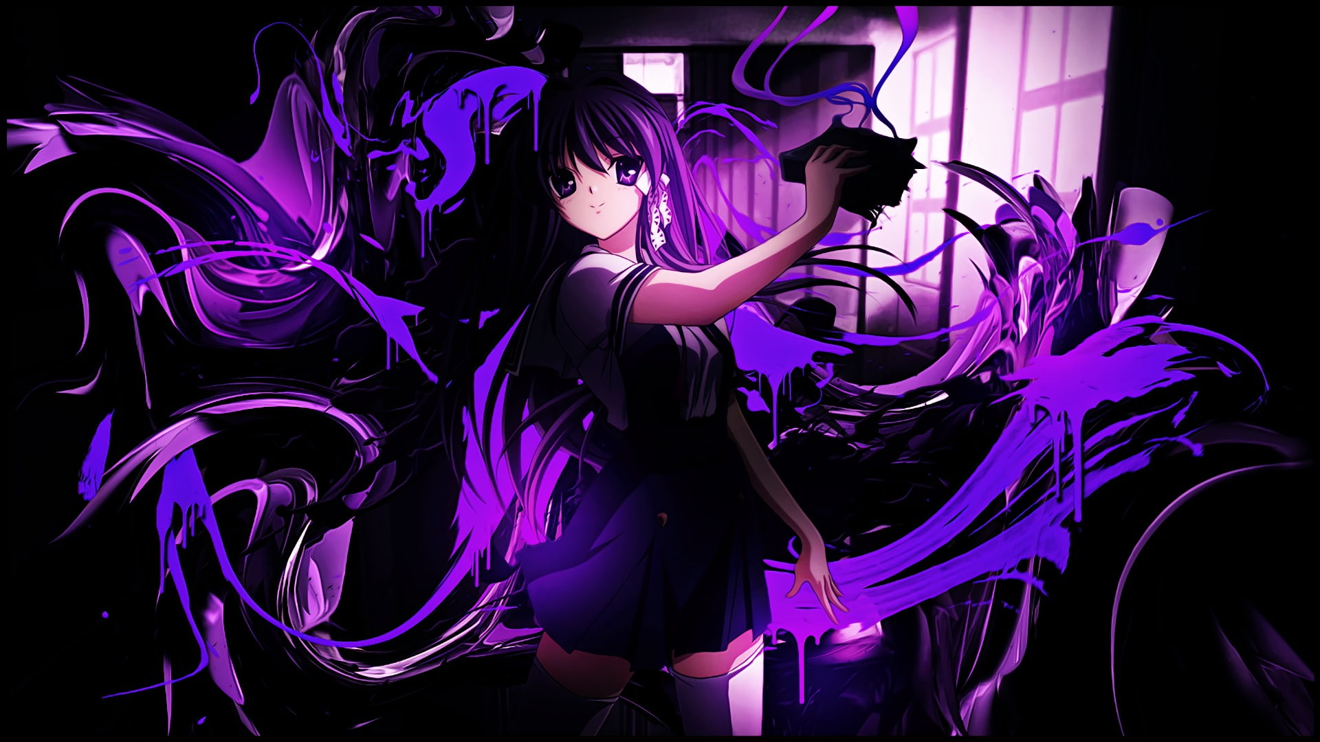 1080P, Anime, Clannad, Kyou Fujibayashi, HD Wallpaper