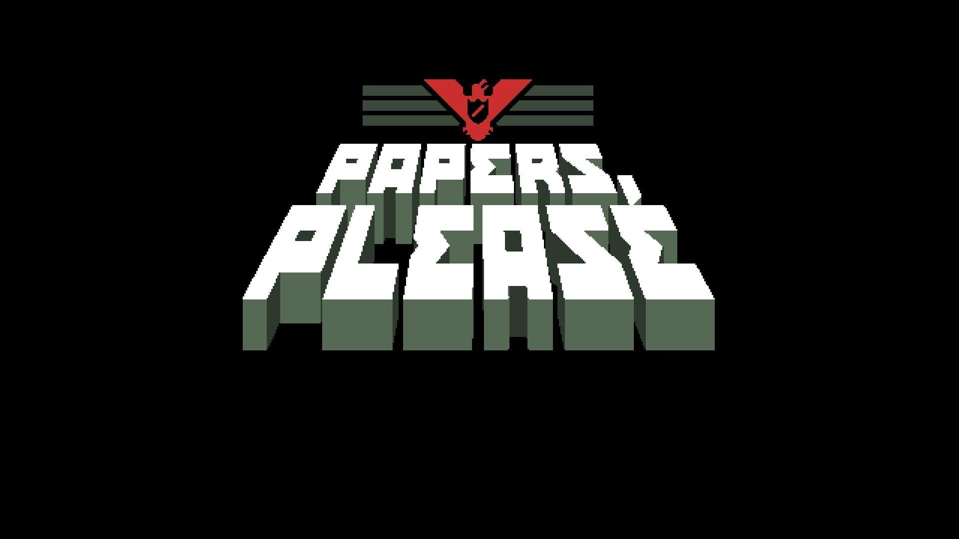 video games, Papers Please, 1080P, simple background, HD Wallpaper