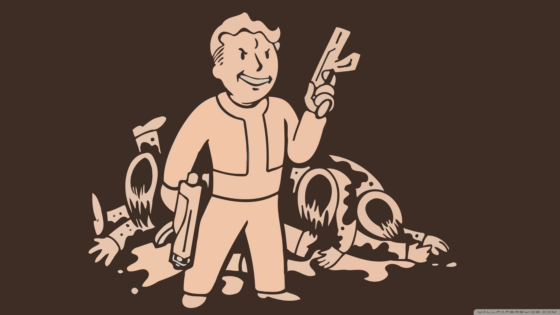 Fallout, Fallout 2, 1080P, Vault Boy, HD Wallpaper