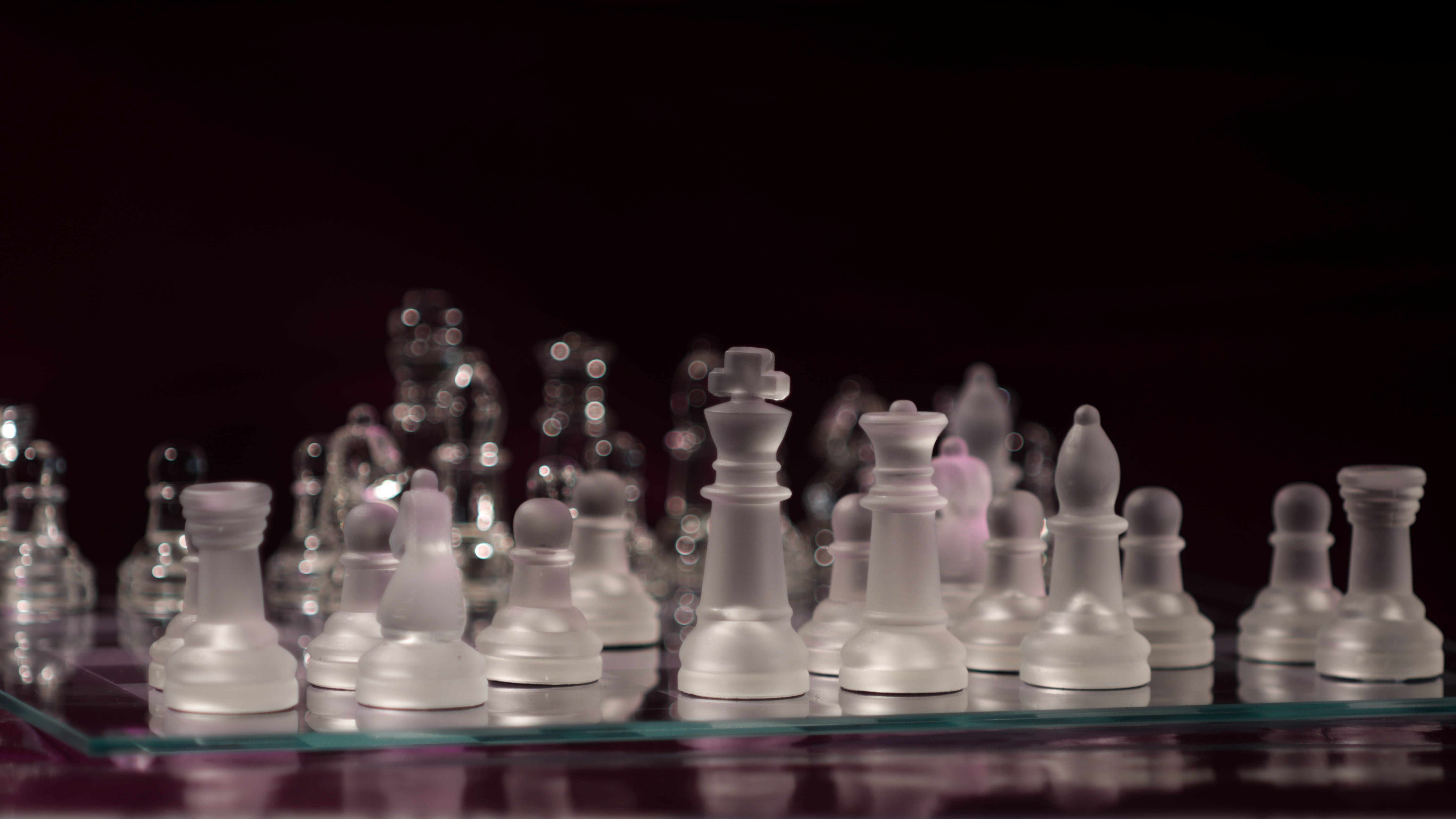 board game, game characters, playing field, queen - chess piece, chess game, play, knight - chess piece, studio shot, strategy, arts culture and entertainment, HD Wallpaper