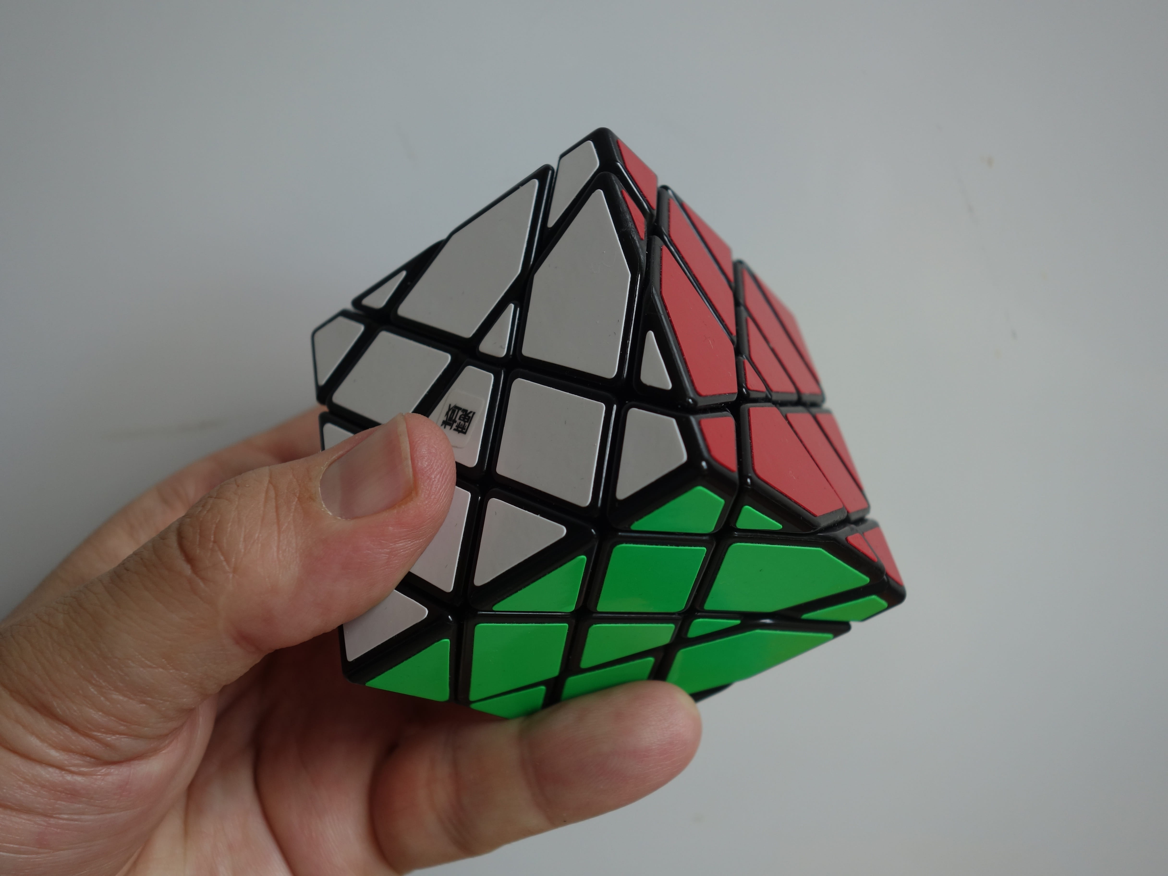 Cube, unrecognizable person, human Hand, Hand, indoors, leisure activity, one person, human limb, lifestyles, home Ownership, shape, maps, colorful, Magic Cube, HD Wallpaper