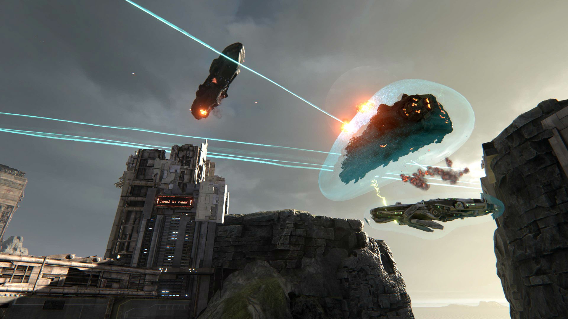 sci-fi, flight, simulator, combat, strategy, action, tactical, futuristic, fighting, battleship, 1080P, ship, spaceship, dreadnaught, warship, HD Wallpaper