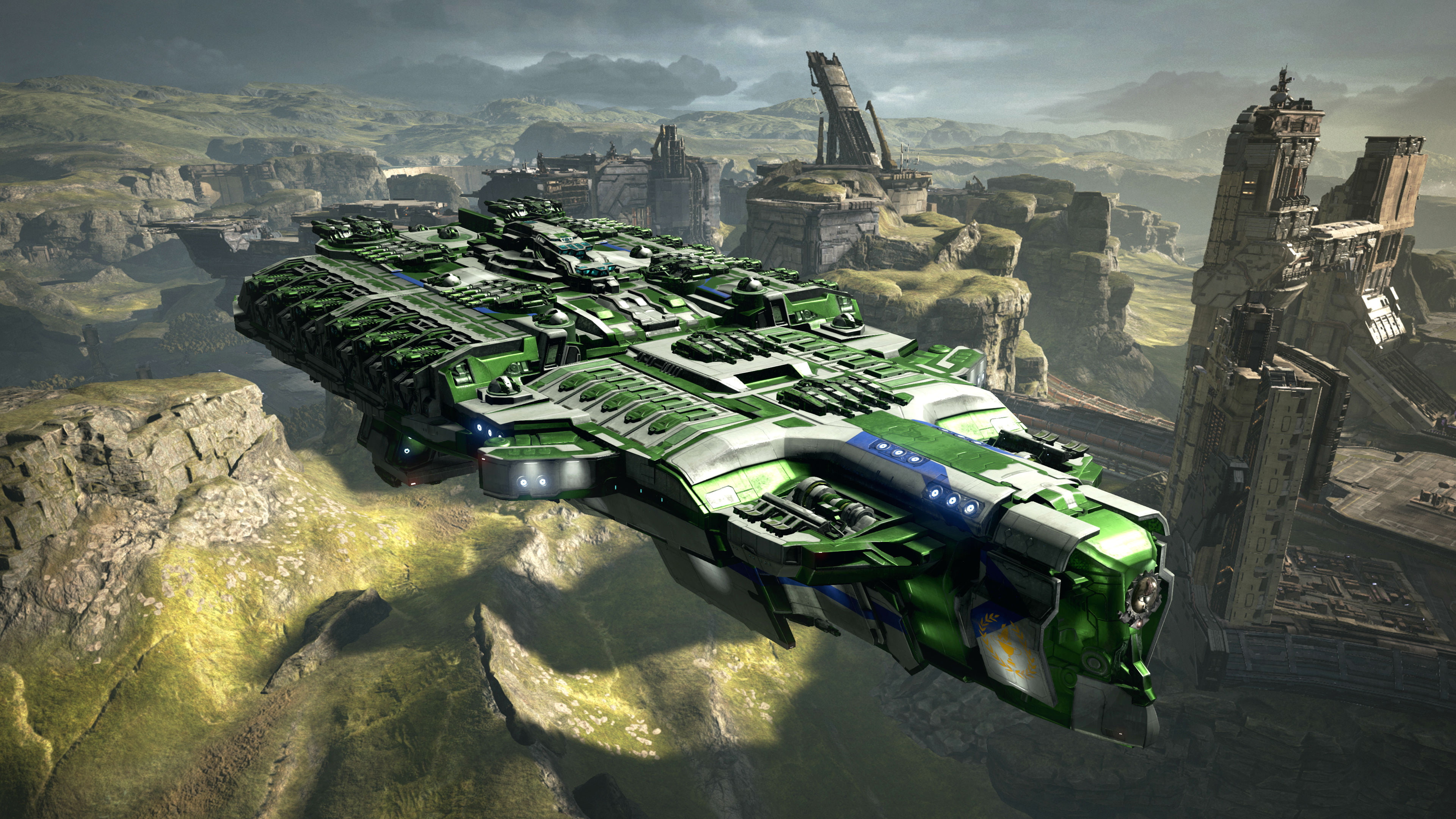ship, battleship, flight, dreadnaught, strategy, sci-fi, futuristic, 4K, combat, warship, fighting, tactical, spaceship, simulator, action, HD Wallpaper