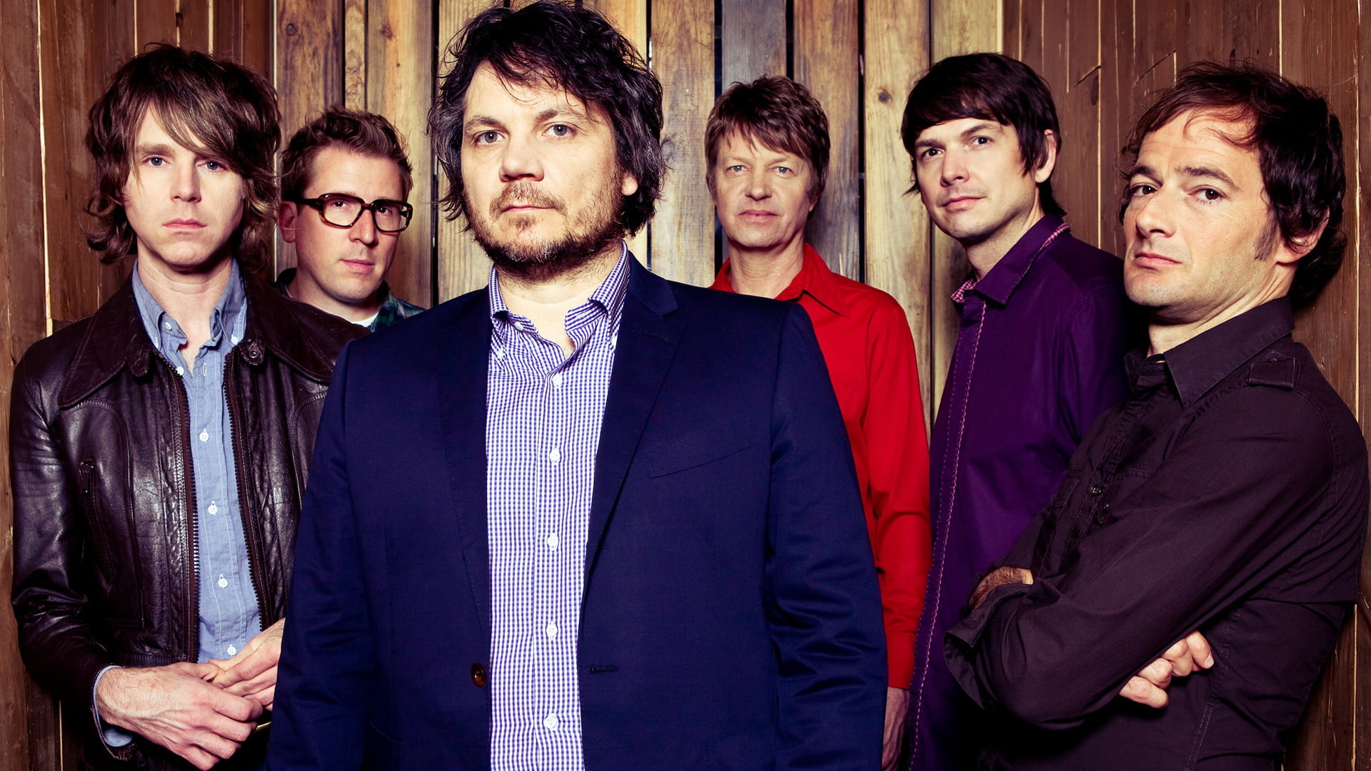 men, coworker, experimental rock, adult, night, waist up, rock, wilco, looking at camera, males, people, alternative, group, young women, nightlife, indie rock, HD Wallpaper