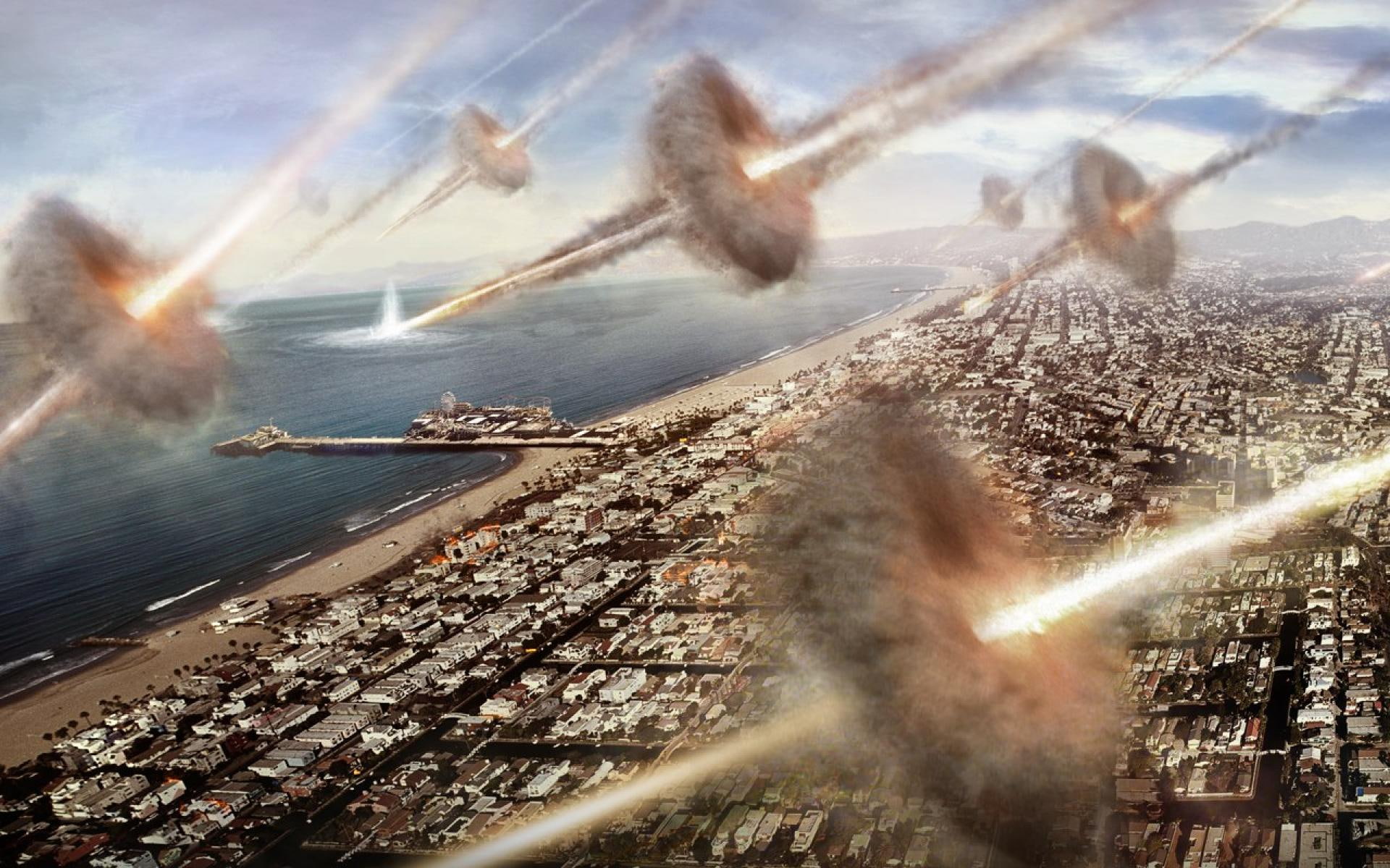 1080P, los, sci fi, city, drama, angeles, battle, action, apocalyptic, HD Wallpaper