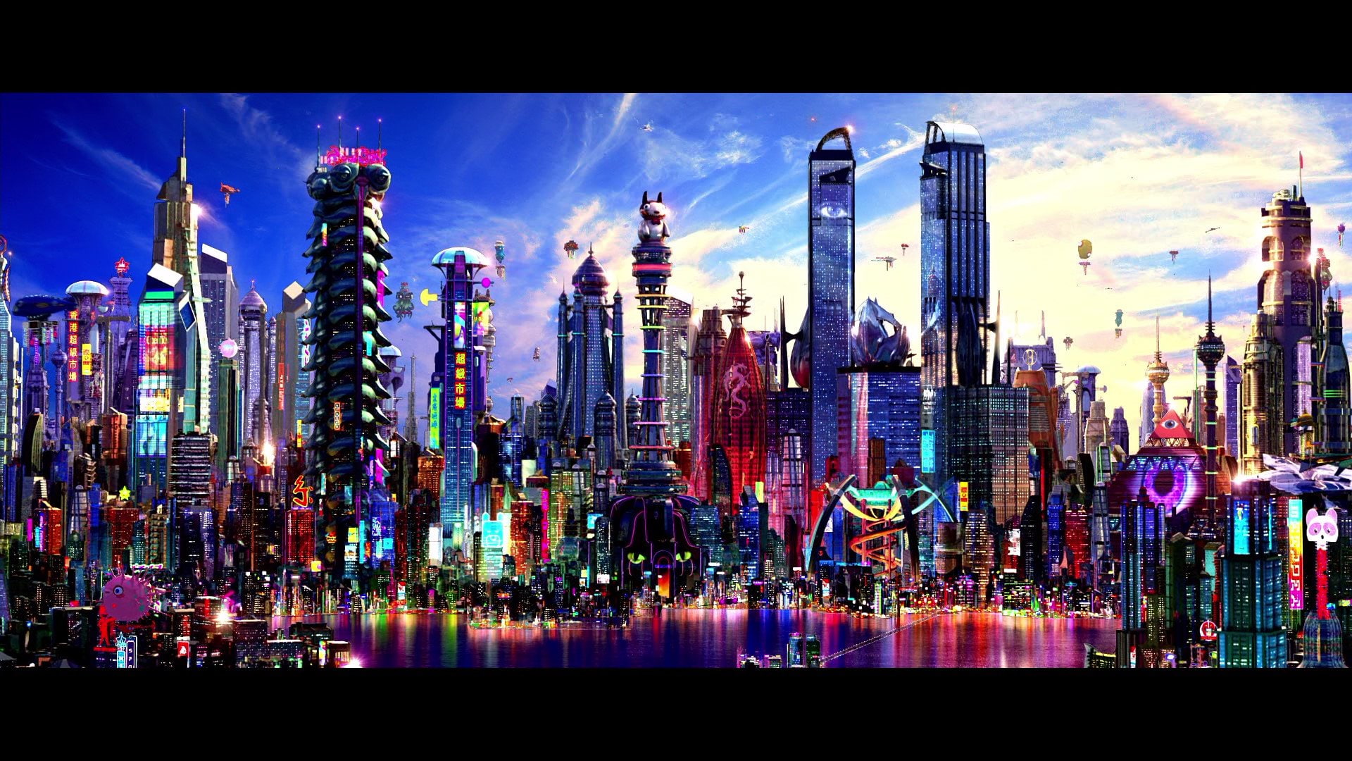 racer, action, sci fi, cartoon, race, racing, speed, sport, family, city, 1080P, HD Wallpaper