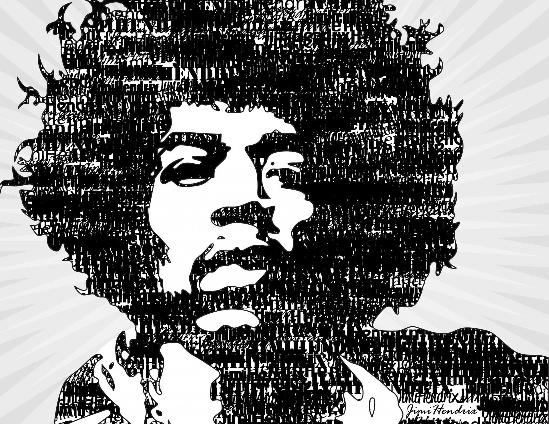 hendrix, blues, classic, 1080P, rock, guitar, jimi, hard, HD Wallpaper
