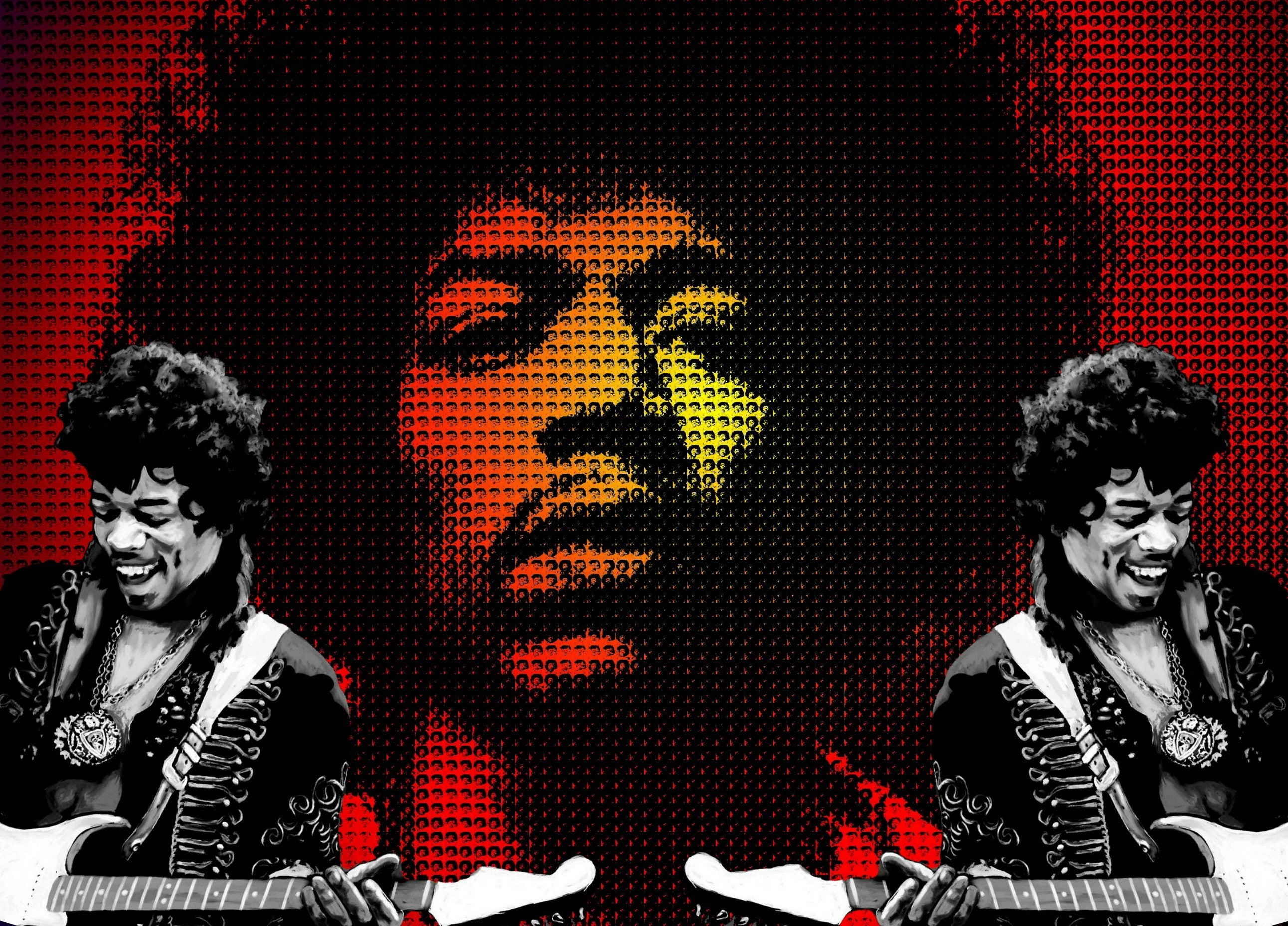jimi hendrix, 2K, HD Wallpaper