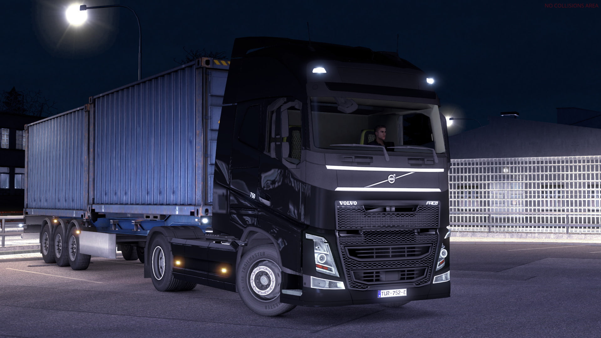 architecture, mode of transportation, illuminated, truck, industry, land vehicle, transportation, unloading, headlight, semi-truck, business, video games, HD Wallpaper