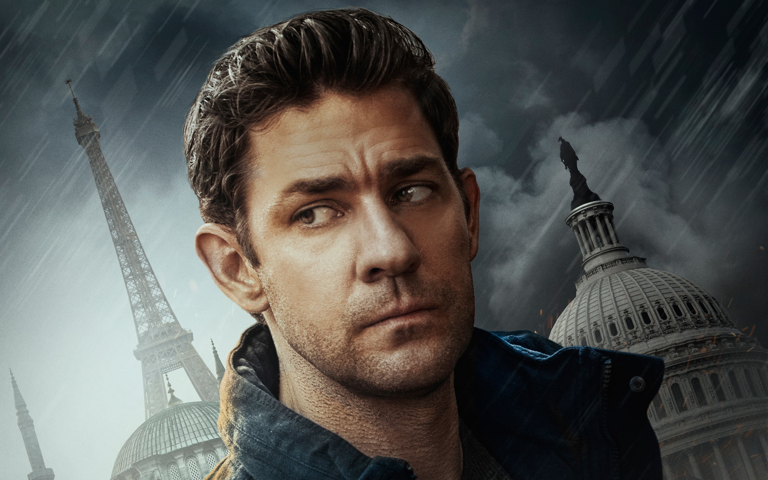 Jack, 2K, Krasinski, Tom, John, Ryan, clancys, HD Wallpaper