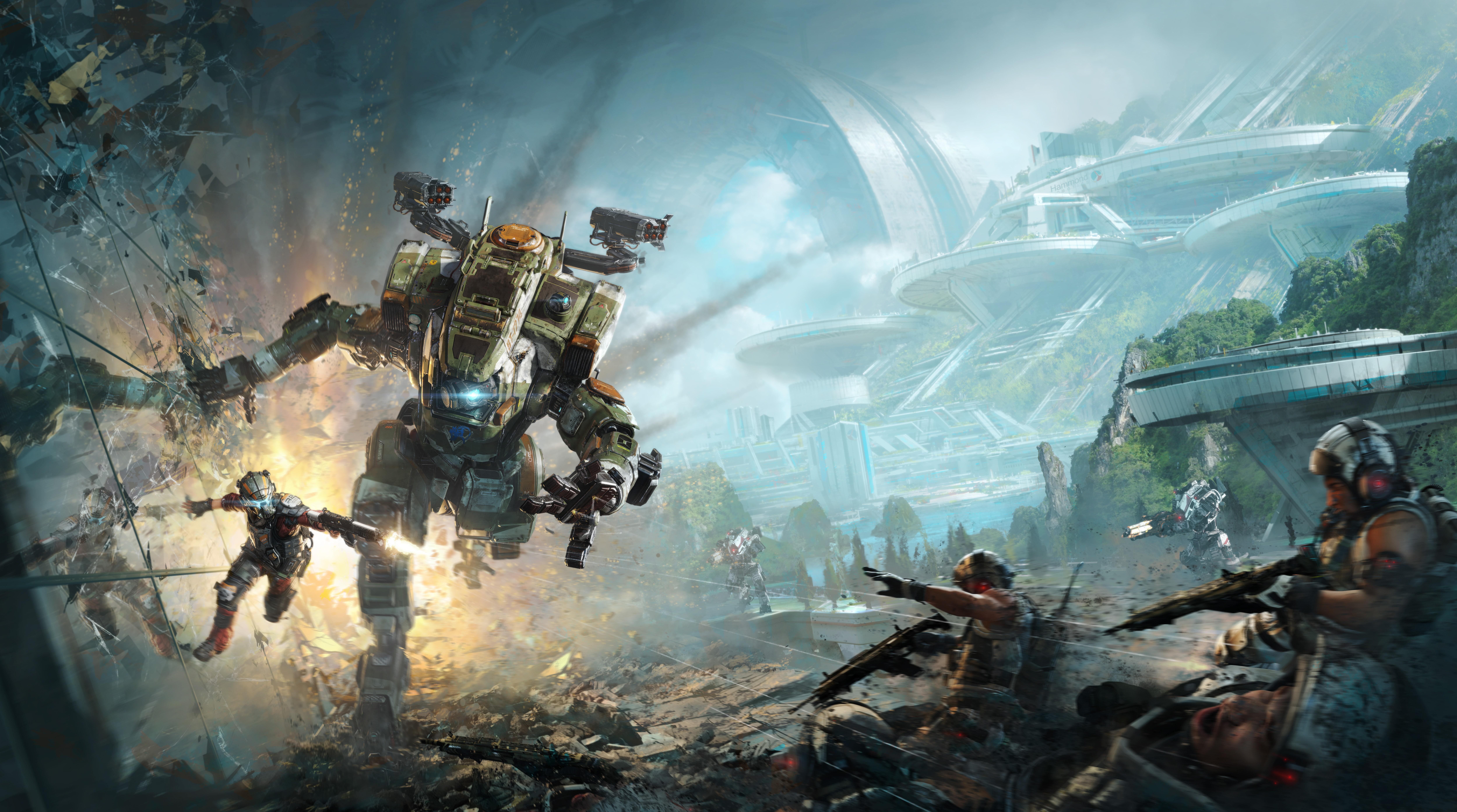 Game, EA, Titanfall 2, Electronic Arts, 8K, HD Wallpaper