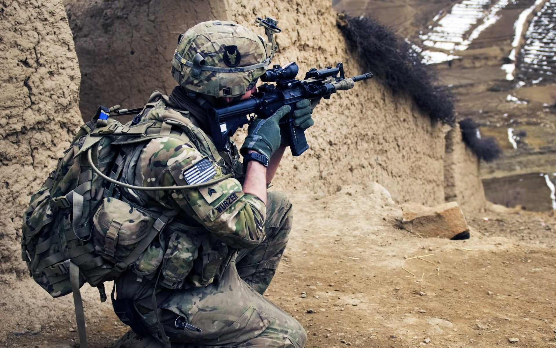 army, marines, security, Iraq, hunting, aiming, outdoors, oPS, operator, 1080P, body Armor, day, strategy, marine, infantry, holding, protection, government, HD Wallpaper