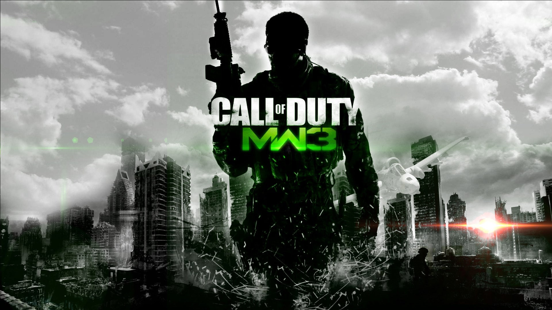 1080P, architecture, warning sign, city, call of duty modern warfare 3, sign, protection, one person, text, digital composite, men, building, built structure, HD Wallpaper