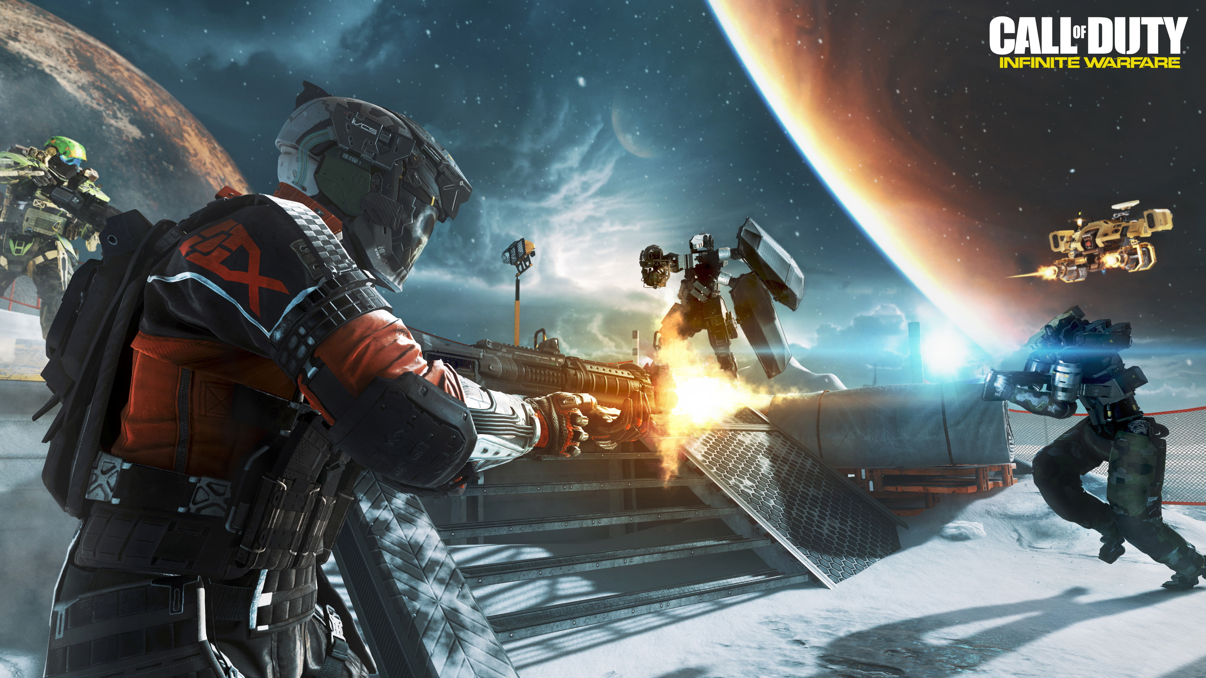 4K, Warfare, Infinite, Duty, Call, k, HD Wallpaper