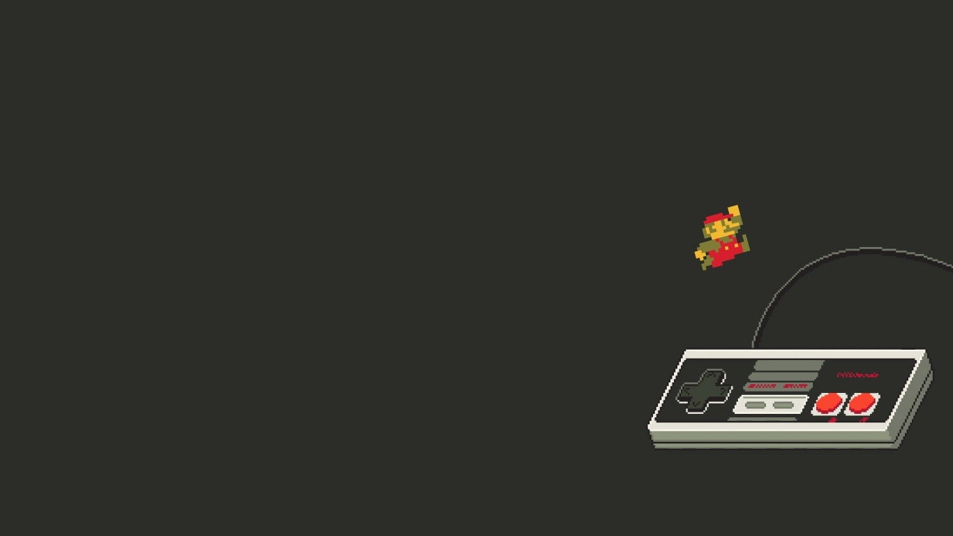 720P, game, gamepad, retro, bros, video, minimalistic, x, games, nes, super, controllers, Mario, wa, console, art, hd, HD Wallpaper