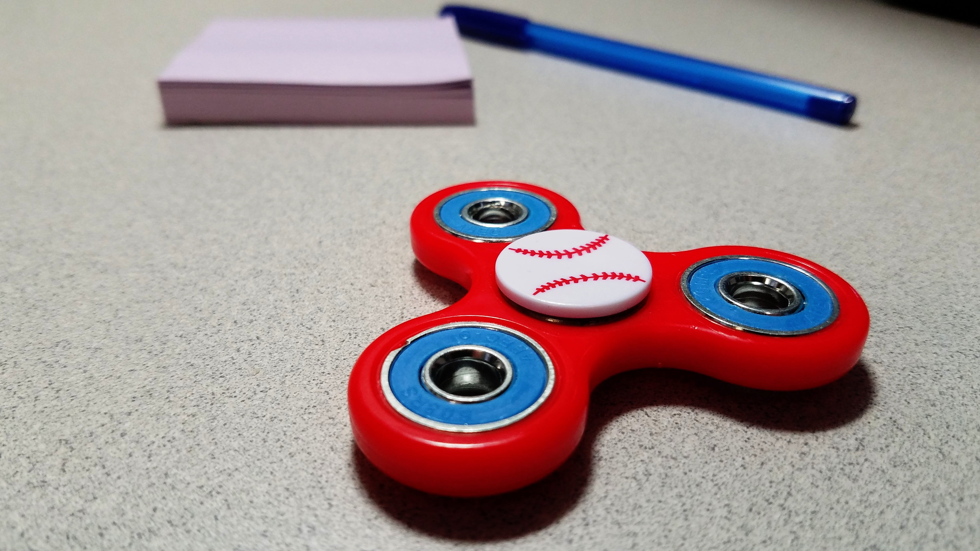 still life, Fidget, carpet - decor, Spinner, Toy, high angle view, sport, blue, technology, medical equipment, indoors, focus on foreground, plastic, no people, HD Wallpaper