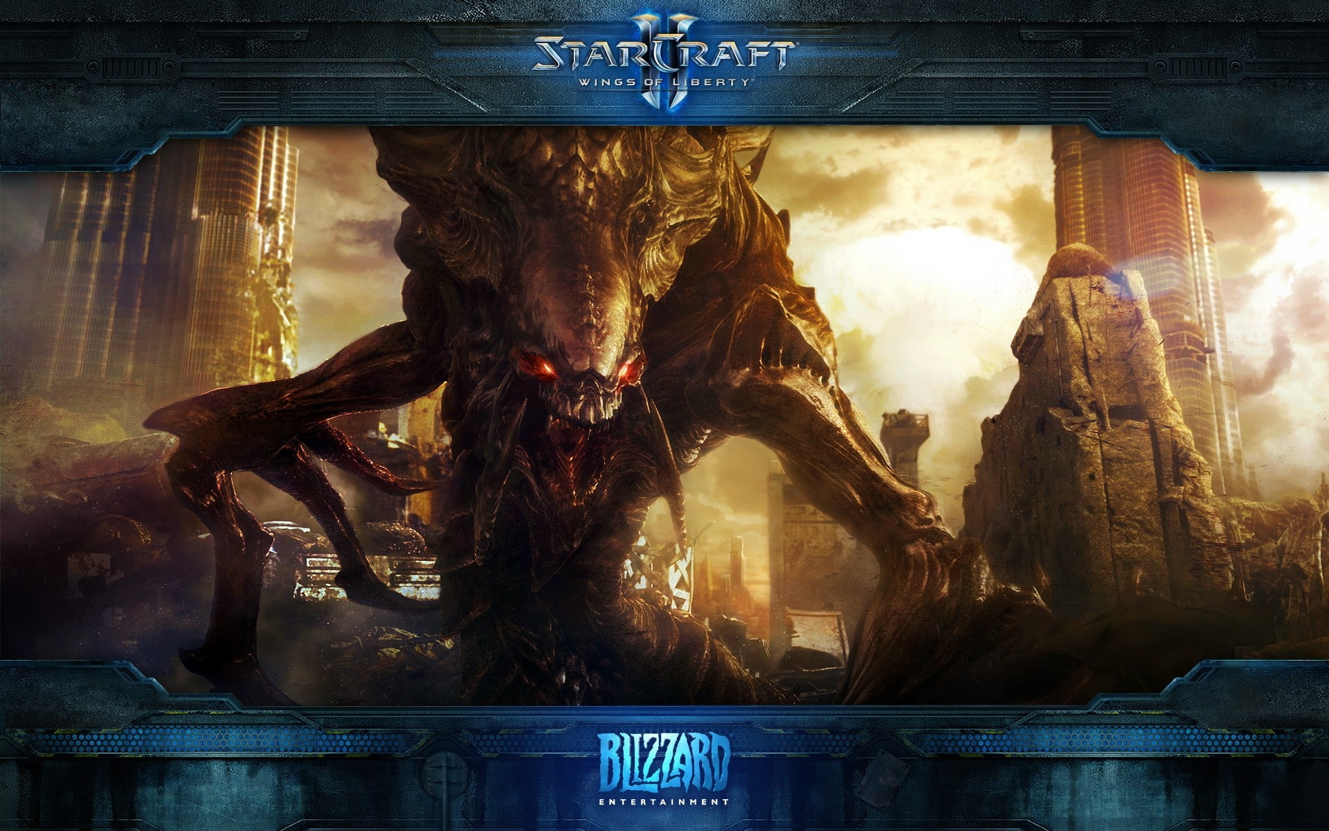ii, games, artwork, blizzard, hydralisk, starcraft, art, video, Video Games, entertainment, 1080P, pc, hd, HD Wallpaper