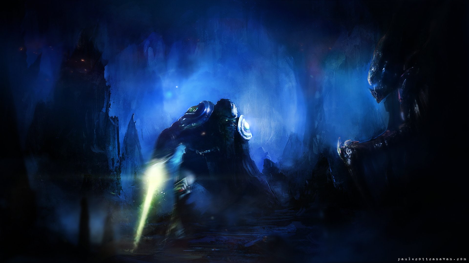 dark, templar, 1080P, hydralisk, starcraft, HD Wallpaper
