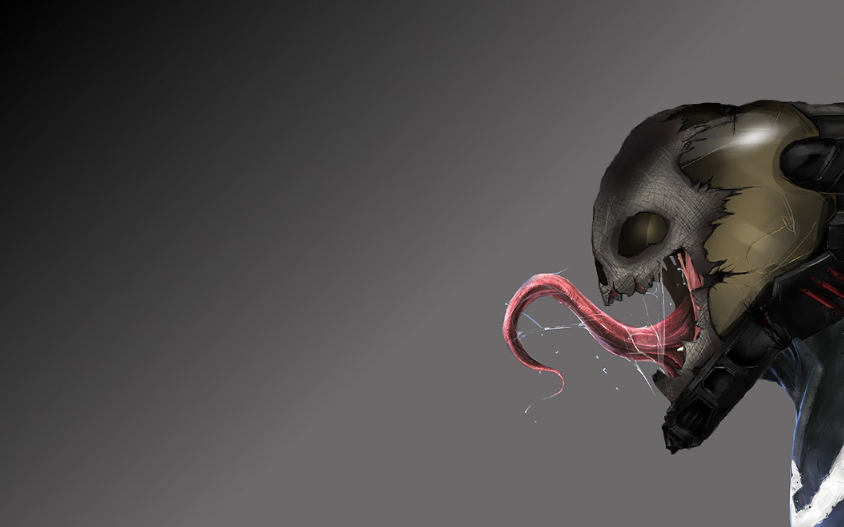 720P, spider-man, Halo Reach, Venom, reach, hd, spiderman, video, art, games, halo, HD Wallpaper