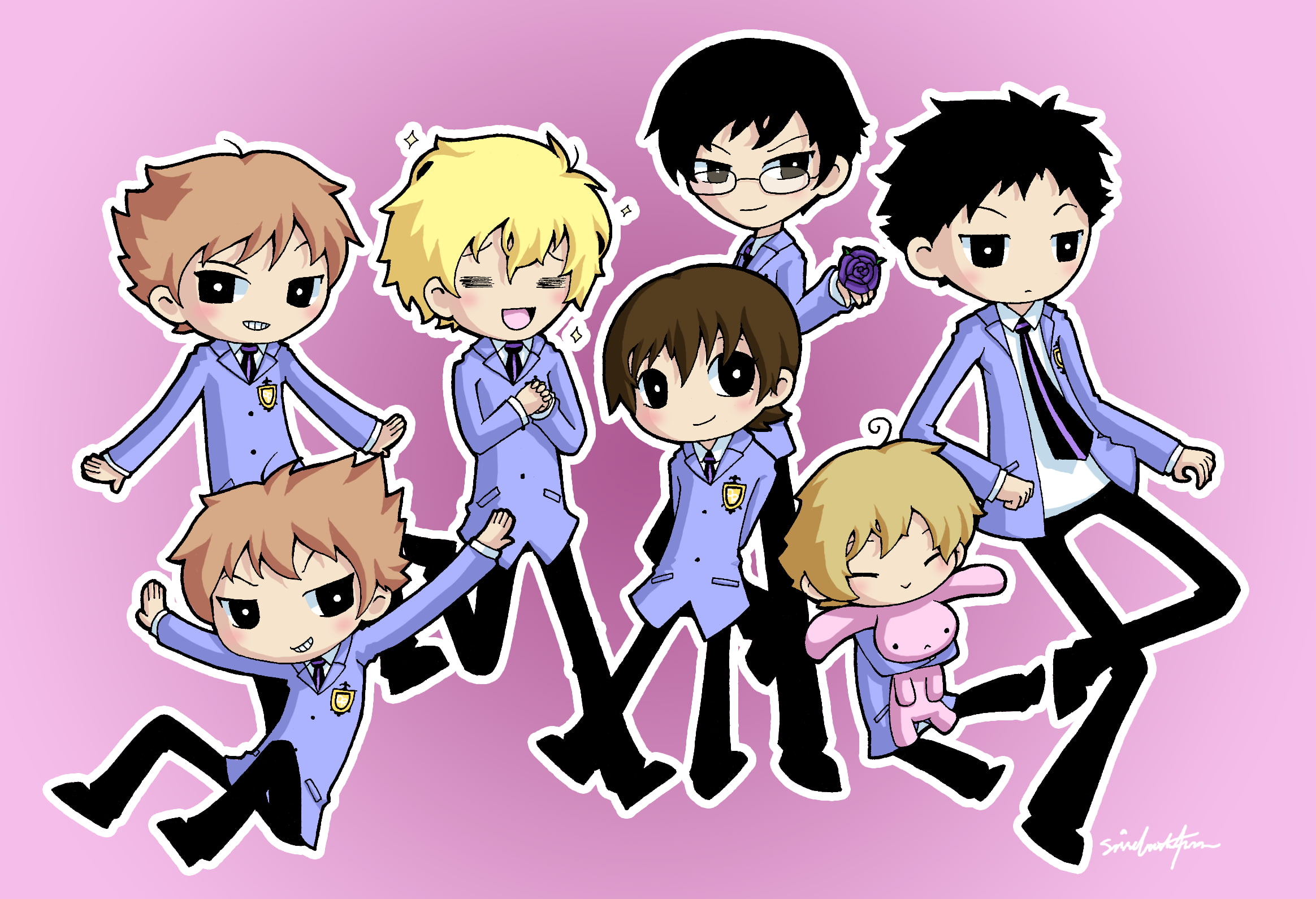 Anime, Ouran High School Host Club, 1080P, HD Wallpaper