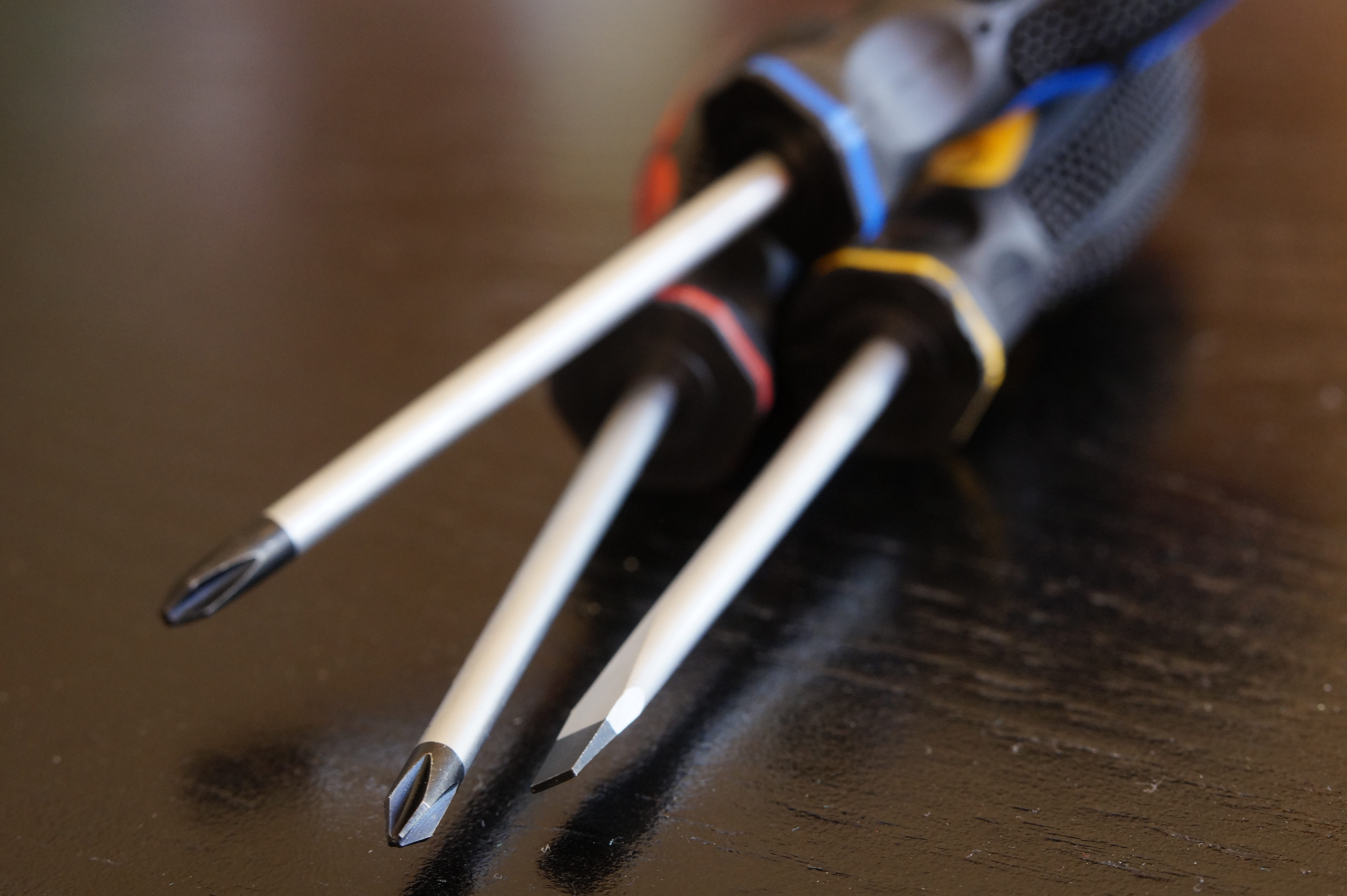 tool, pen, workshop, business, indoors, selective focus, studio shot, close-up, metal, work, 5K, focus on foreground, equipment, screwdrivers, faceplate, HD Wallpaper