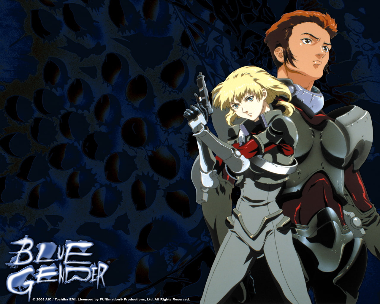 720P, Anime, Blue Gender, HD Wallpaper
