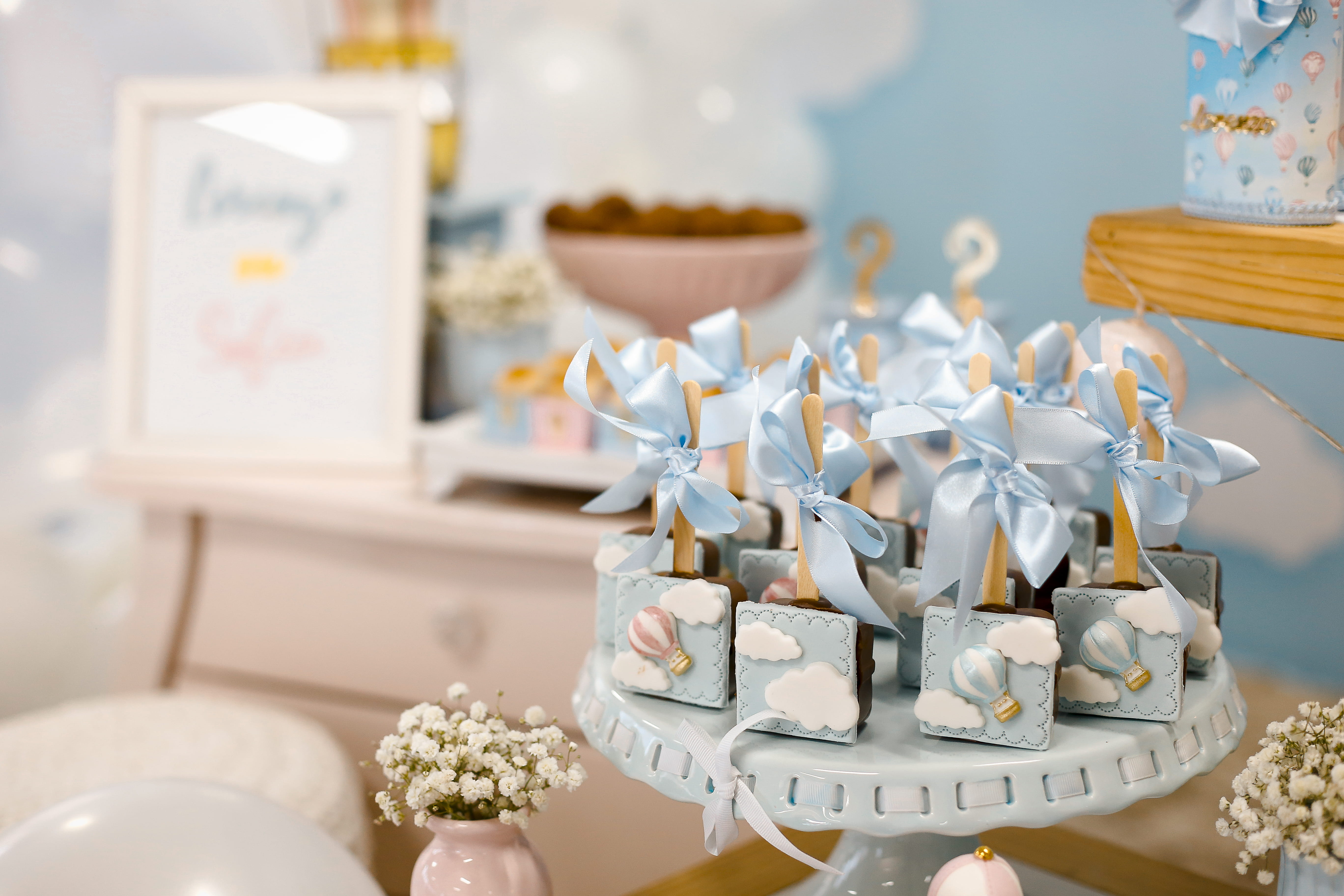 still life, decoration, cake, indoors, dessert, sweet, close-up, art, table, no people, food and drink, indulgence, celebration, sweet food, baby shower, HD Wallpaper